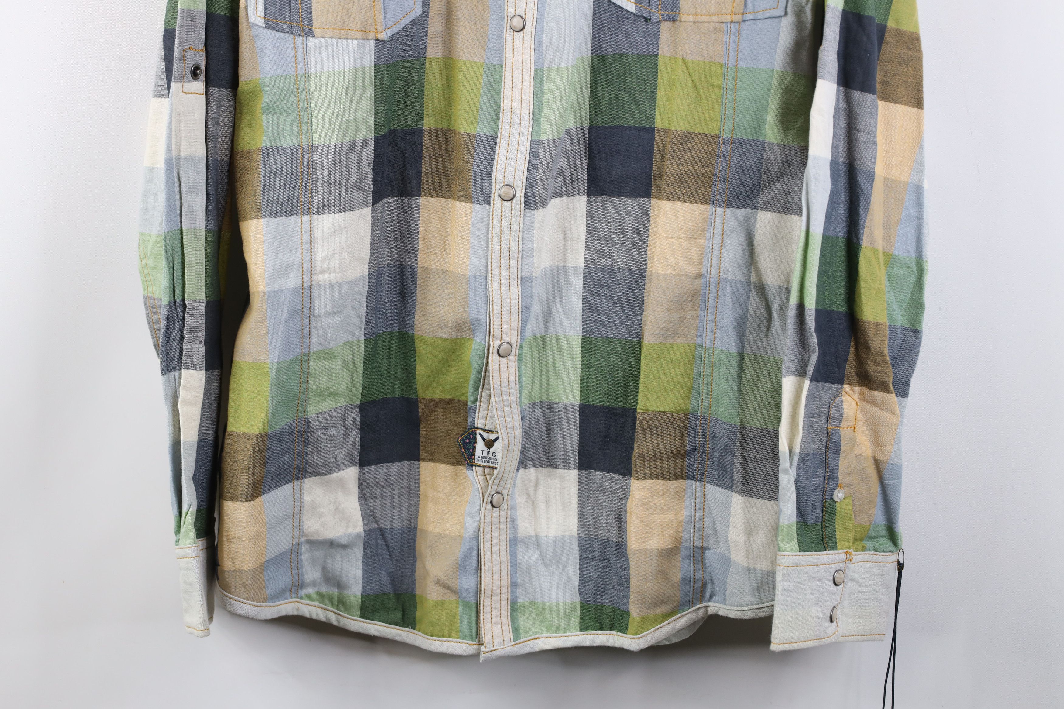 Vintage Deadstock Vintage Y2K Triple Fat Goose Snap Button Shirt Size US XXL / EU 58 / 5 - 3 Thumbnail