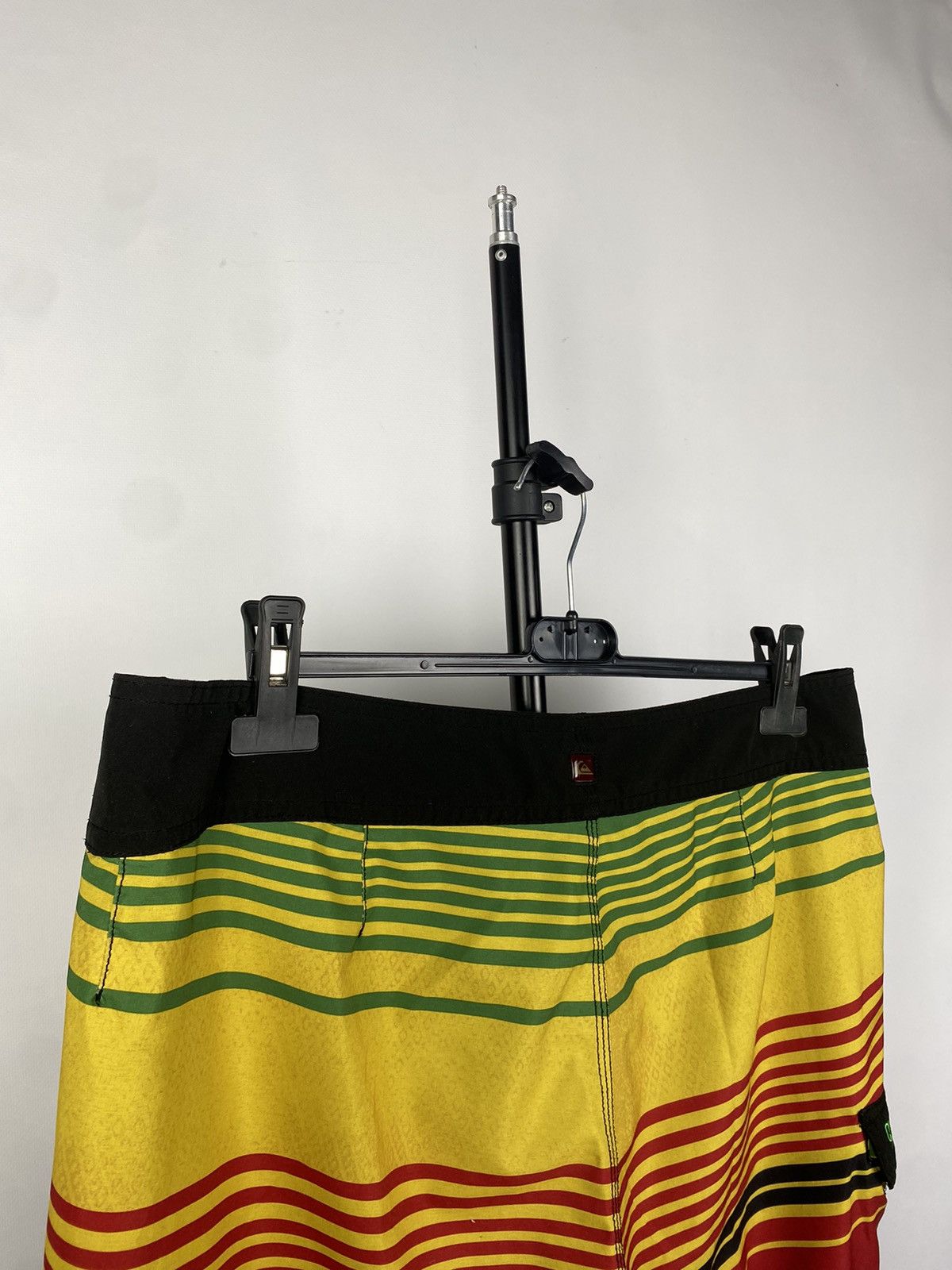Quicksilver × Quiksilver × Vintage Rare Vintage Quiksilver Logo Nylon Shorts Y2K Size US 36 / EU 52 - 7 Thumbnail