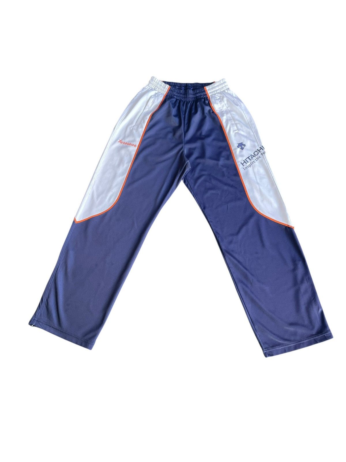 Descente × Japanese Brand × Vintage Vintage Descente Hitachi Track Bottom Size US 32 / EU 48 - 1 Thumbnail