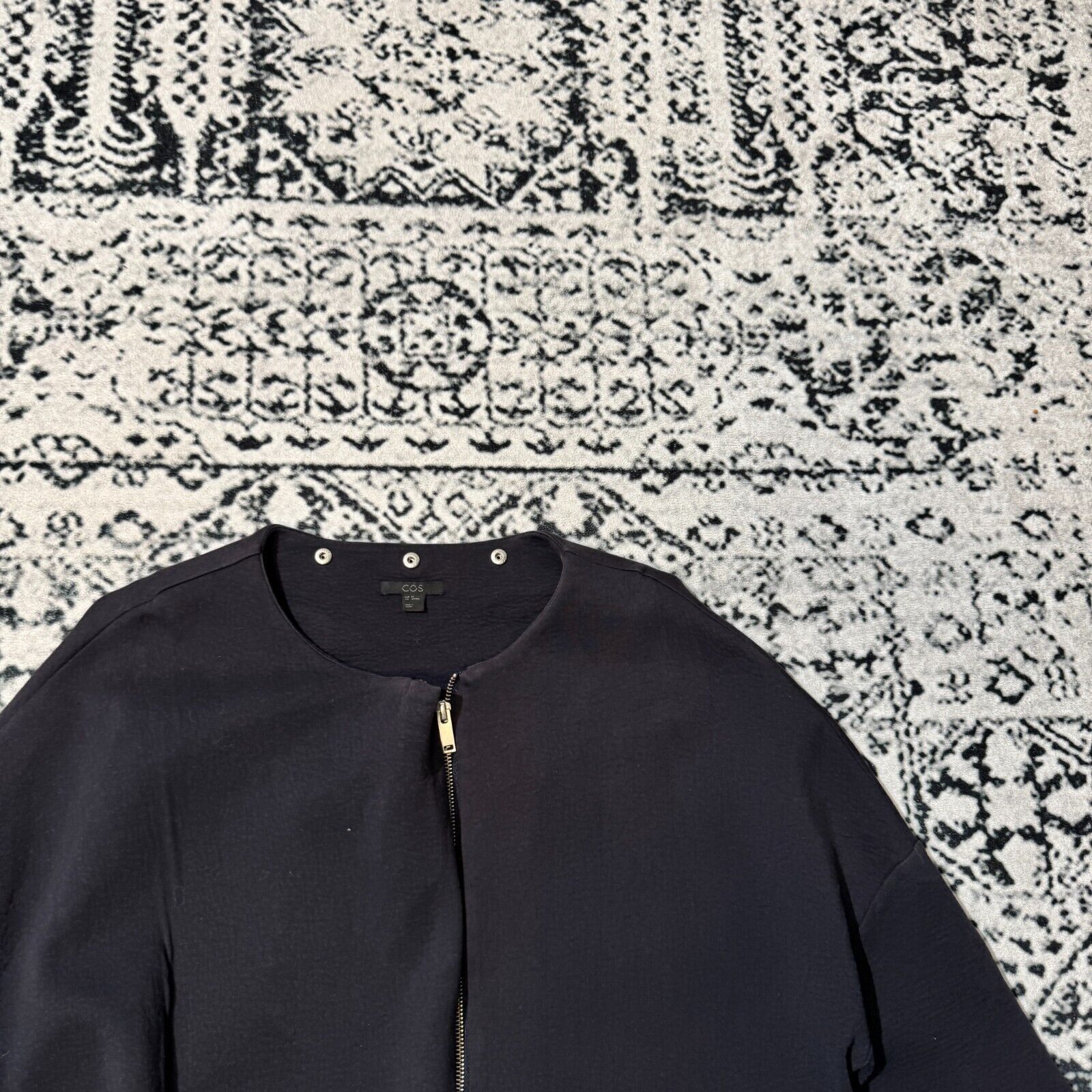 Cos × Vintage Vintage Cos Navy Cotton Blazer Jacket Size XS Y2K 90s Size US XS / EU 42 / 0 - 4 Thumbnail