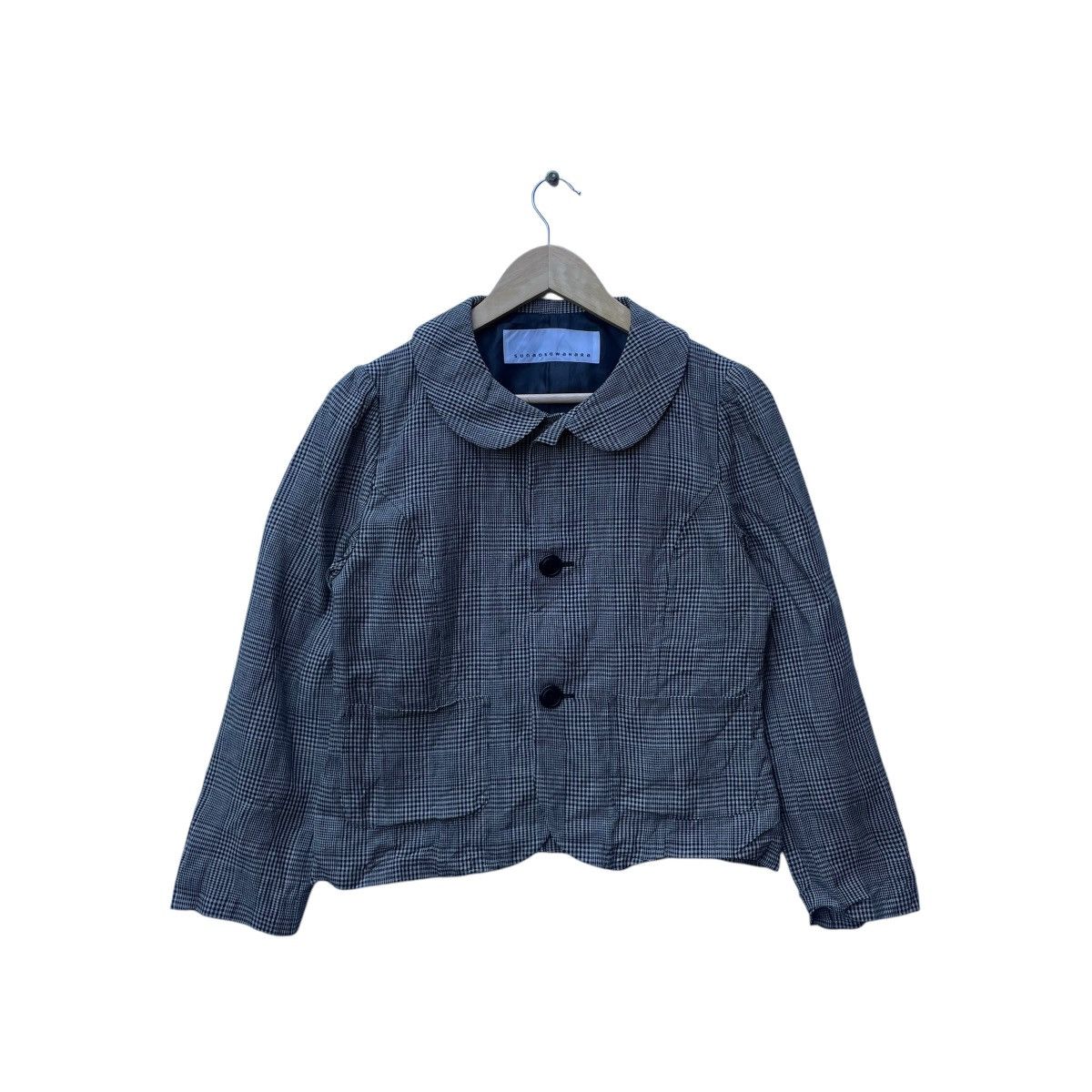 Issey Miyake 💥Sunao Kuwahara Checked Shirt Light Jacket Size M / US 6-8 / IT 42-44 - 1 Thumbnail