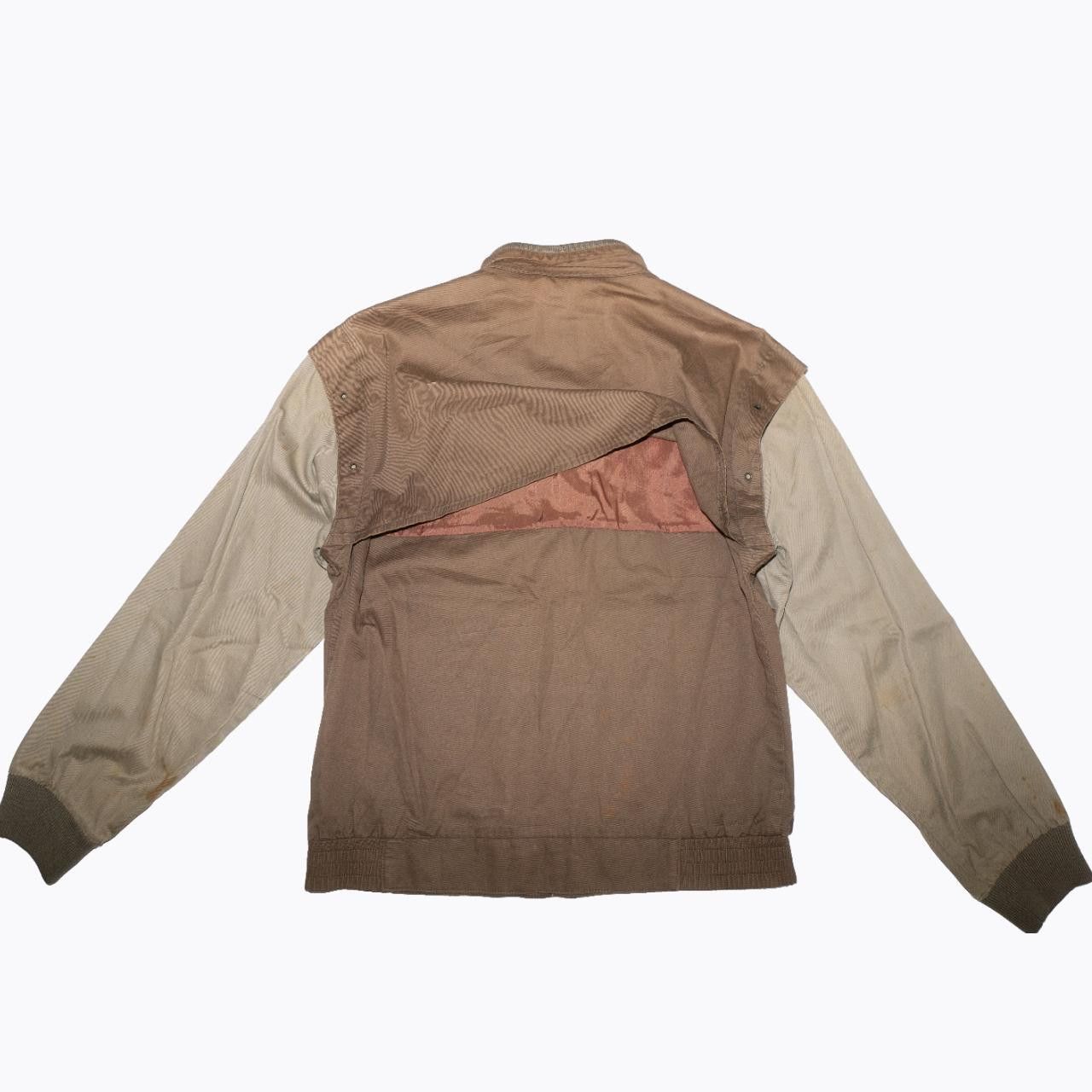 Vintage Sasson Men's Brown and Tan Jacket Size US S / EU 44-46 / 1 - 4 Thumbnail