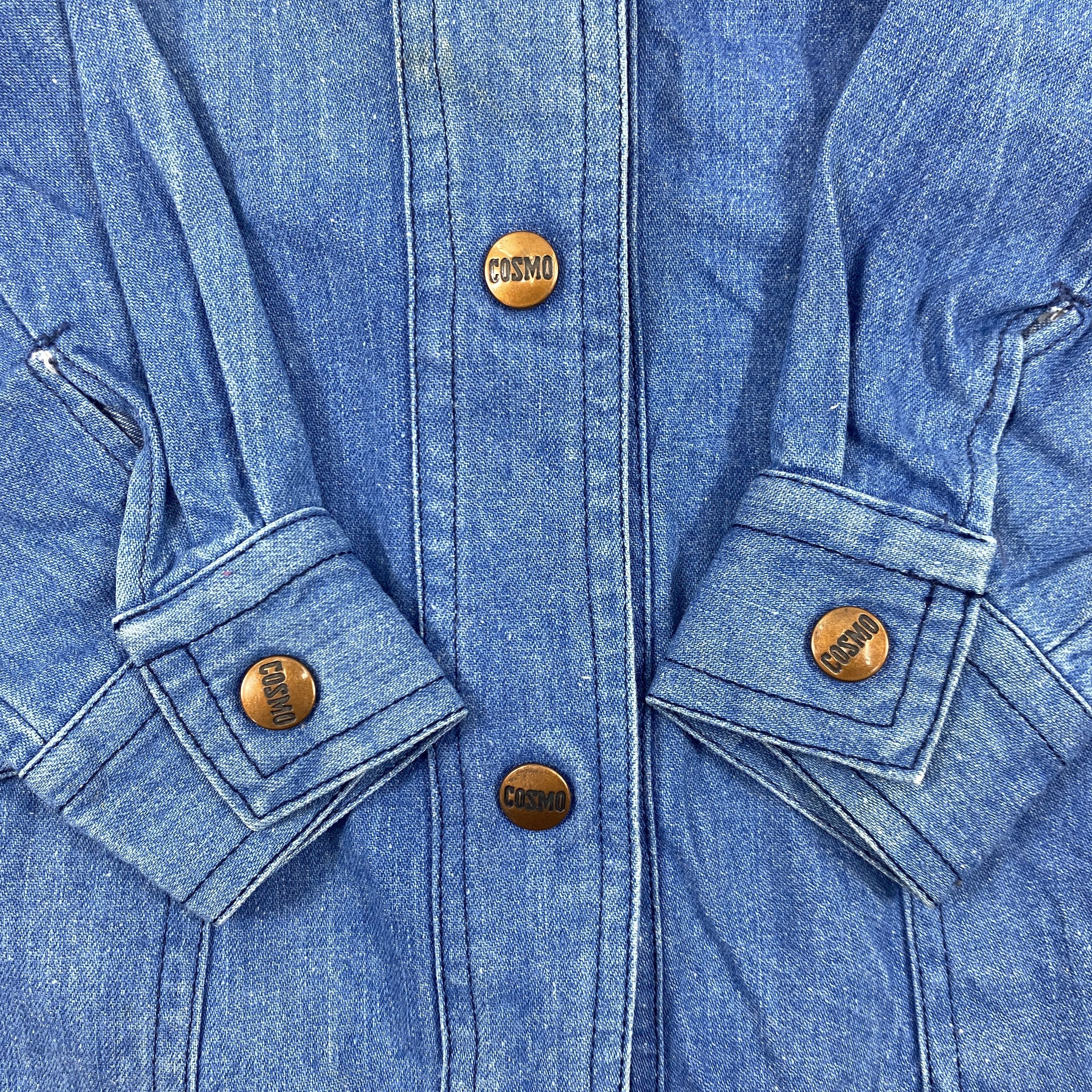 If Six Was Nine Vintage Cosmo Chore Jacket- J249 Size US S / EU 44-46 / 1 - 9 Thumbnail