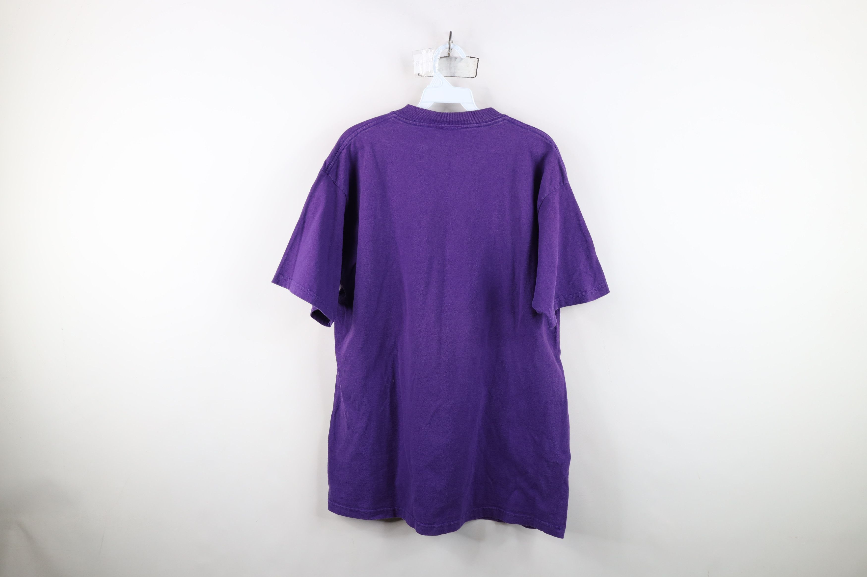 Vintage Vintage 90s Planet Hollywood Las Vegas T-Shirt Purple USA Size US XL / EU 56 / 4 - 11 Thumbnail