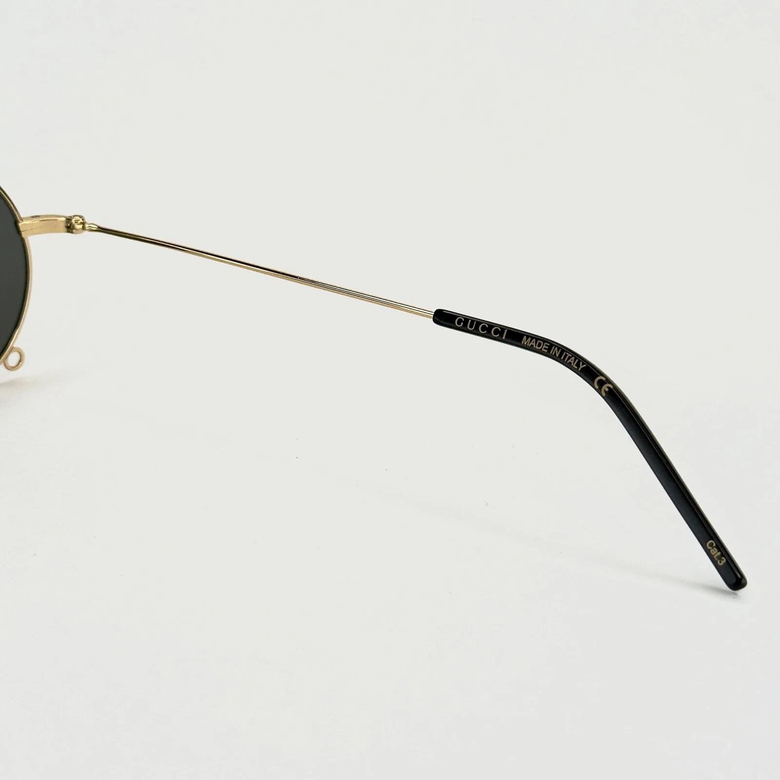 Gucci GUCCI GG0991S ARIA Pinke-nez 0991 Black Gold Chain 002 Size ONE SIZE - 10 Thumbnail