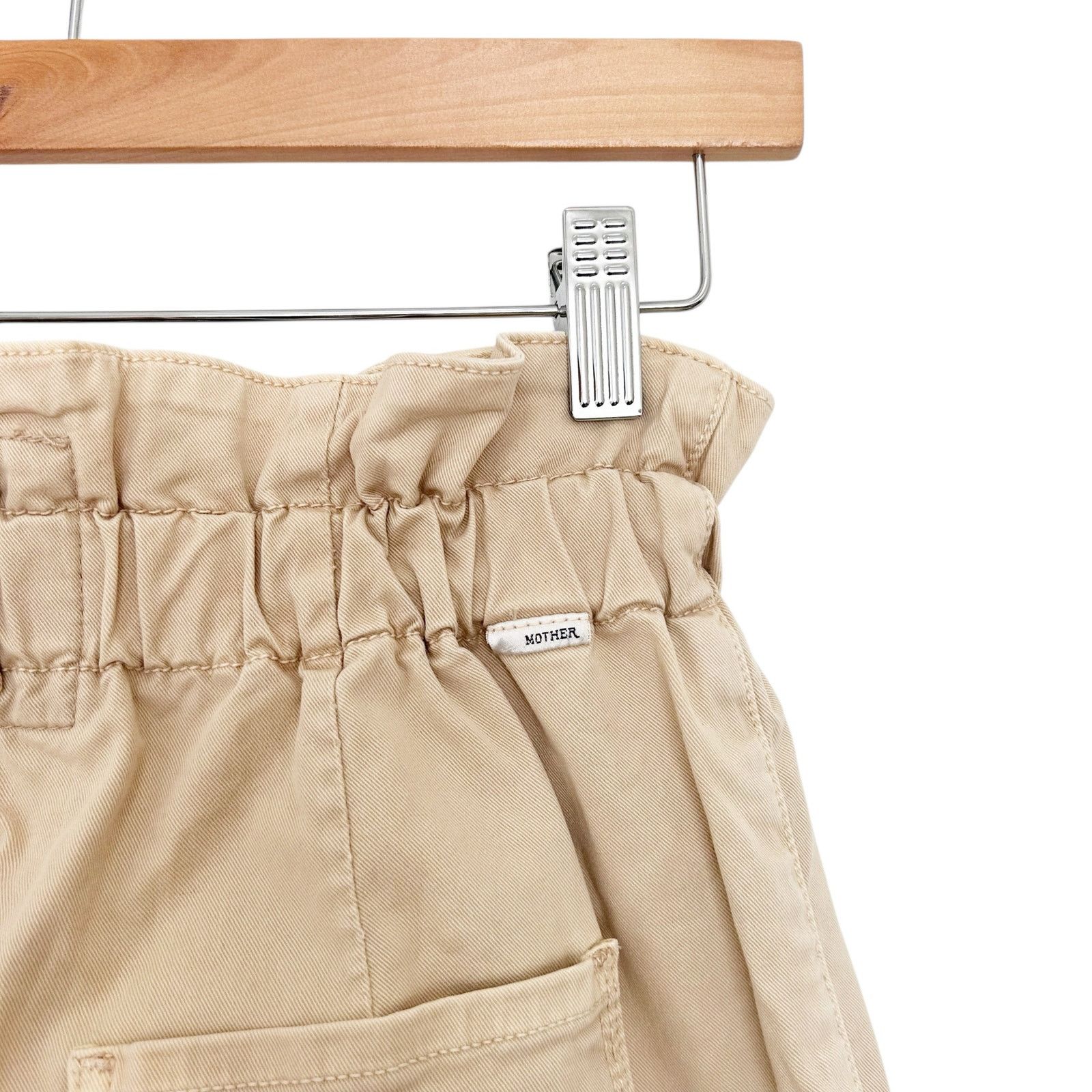 MOTHER MOTHER Tan The Yo-yo Greaser Ankle Pants Sz 24 Size 24" / US 00 / IT 34 - 4 Thumbnail