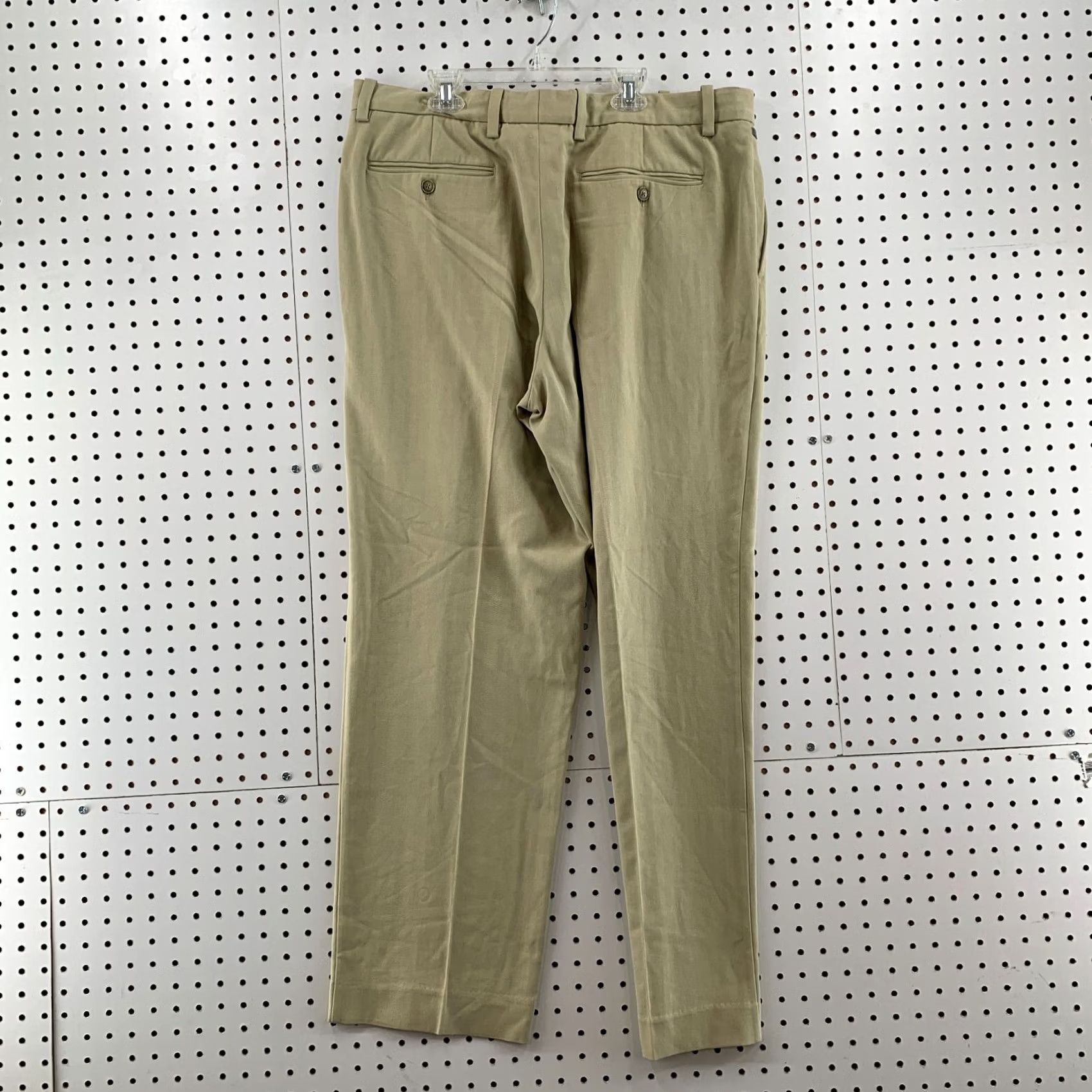 Tommy Bahama Tommy Bahama Silk Blend Dress Pants Mens Size 35x31.5 Beige Size US 35 - 5 Thumbnail