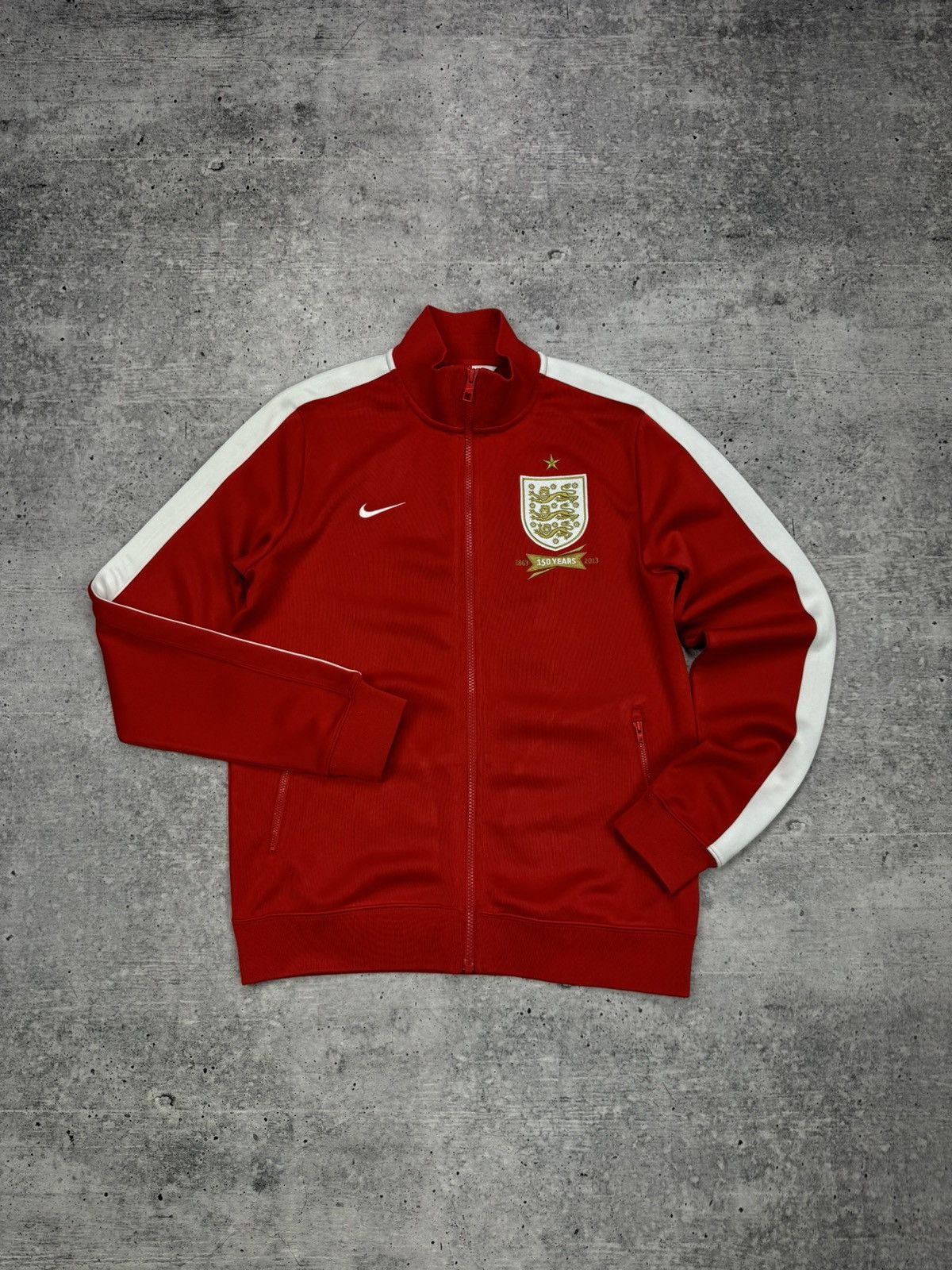 Nike Nike England Big Logo 150 Anniversary Big Logo Zipper Sweat Size US M / EU 48-50 / 2 - 1 Thumbnail