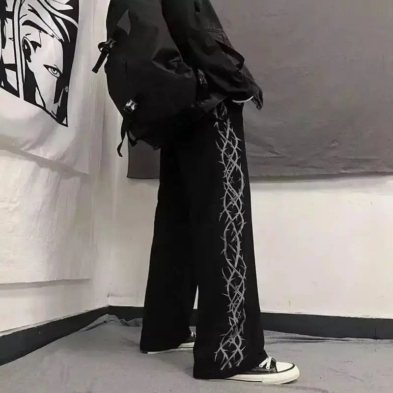 Japanese Brand Rising Thorn Black Bundle Pants Japanese Brand Size US 30 / EU 46 - 4 Thumbnail