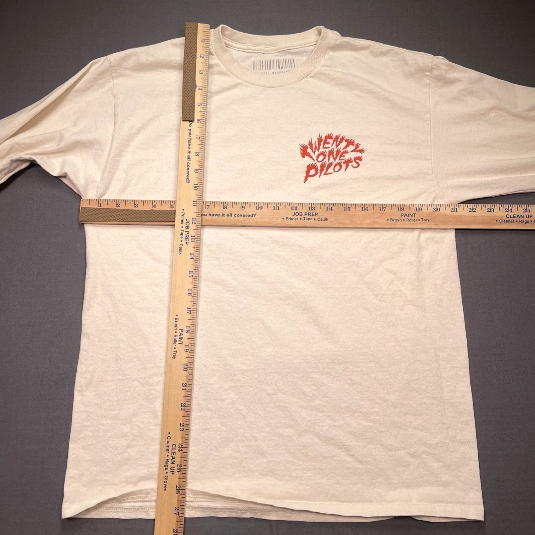 Vintage Twenty One Pilots Clancy Long Sleeve Shirt Tour Merch Adult L Beige Mens L Size US L / EU 52-54 / 3 - 7 Thumbnail