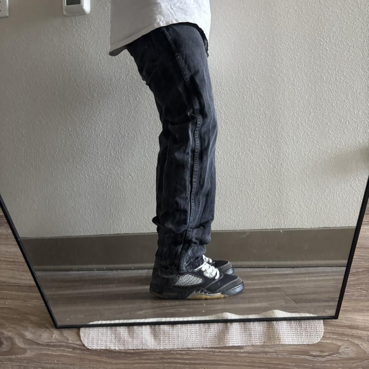 Vintage Crazy Vintage Y2K/2000s Grunge Black Essential Denim Jeans! 29x29 Size US 29 - 2 Thumbnail