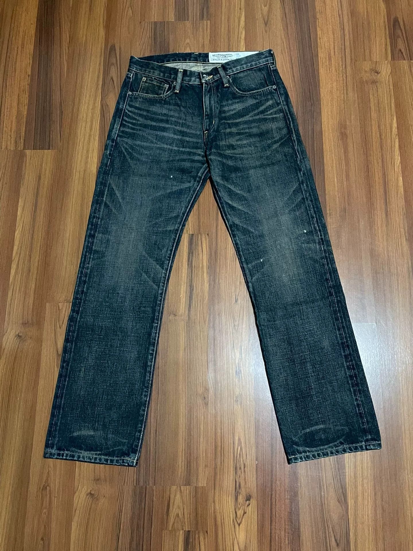 Neighborhood NEIGHBORHOOD 16AW Basic Washed Jeans Size US 26 / EU 42 - 1 Thumbnail