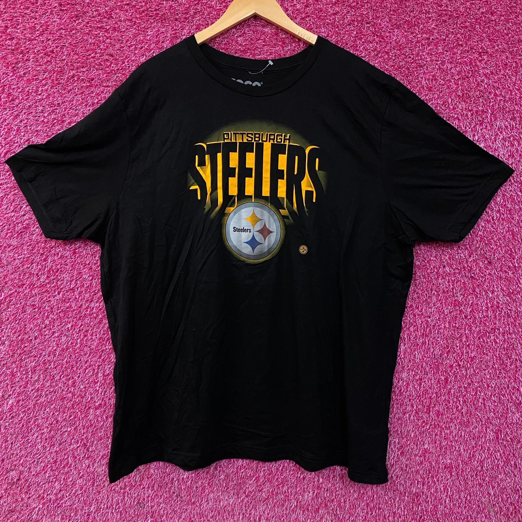 NFL FOCO NFL Pittsburgh Steelers Team Logo Graphic T-Shirt 3XL Size US XXL / EU 58 / 5 - 1 Thumbnail