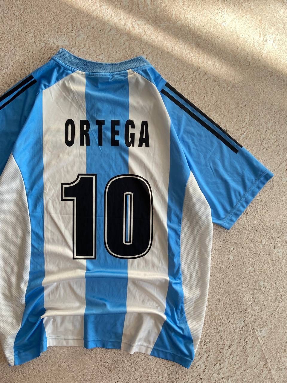 Japanese Brand × Vintage Argentina Ortega distressed jersey soccer Size US L / EU 52-54 / 3 - 7 Thumbnail