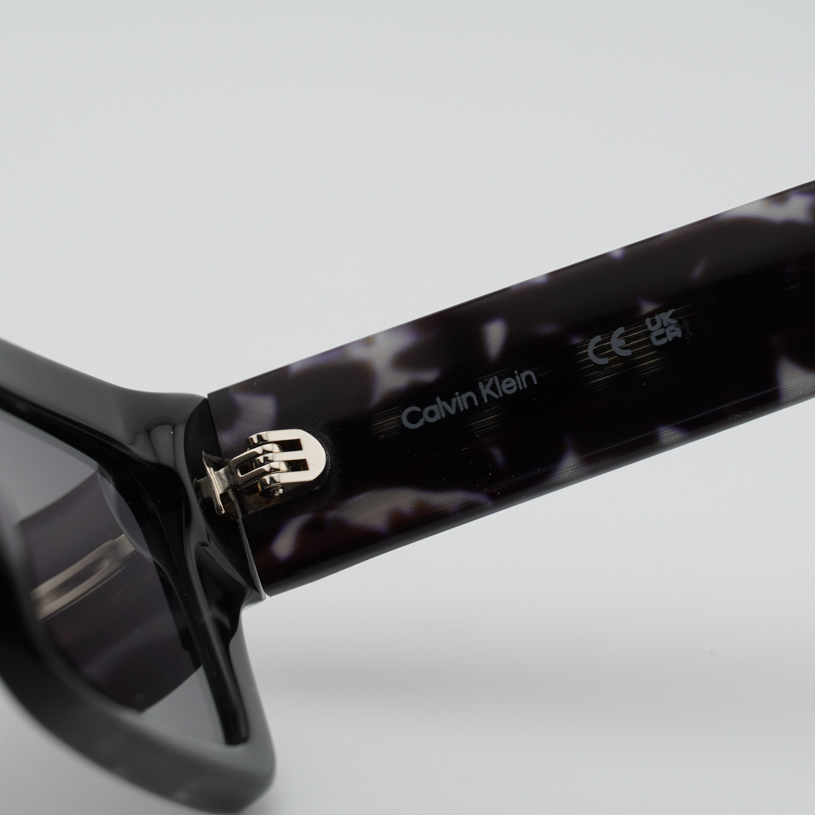 Calvin Klein Calvin Klein CK25510S 223 Unisex Sunglasses Grey Rectangle Size ONE SIZE - 3 Thumbnail