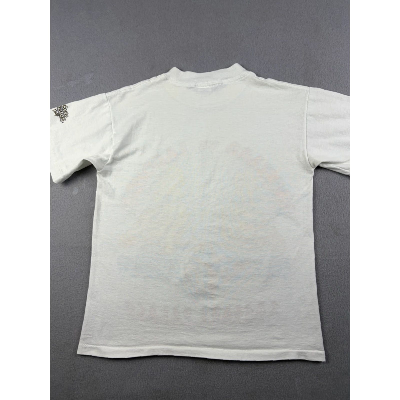 Sugar VINTAGE Boxing Shirt Mens Small White Golden Boy Lalonde WBC Sugar Ray Leonard 1990s Graphic Tee Sportswear/Beach Men S Size US S / EU 44-46 / 1 - 6 Thumbnail