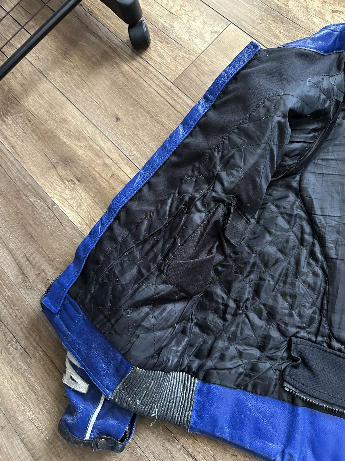 Yamaha Yamaha Leather Vintage Racing Moto Jacket Distressed 90s Size US XL / EU 56 / 4 - 14 Thumbnail