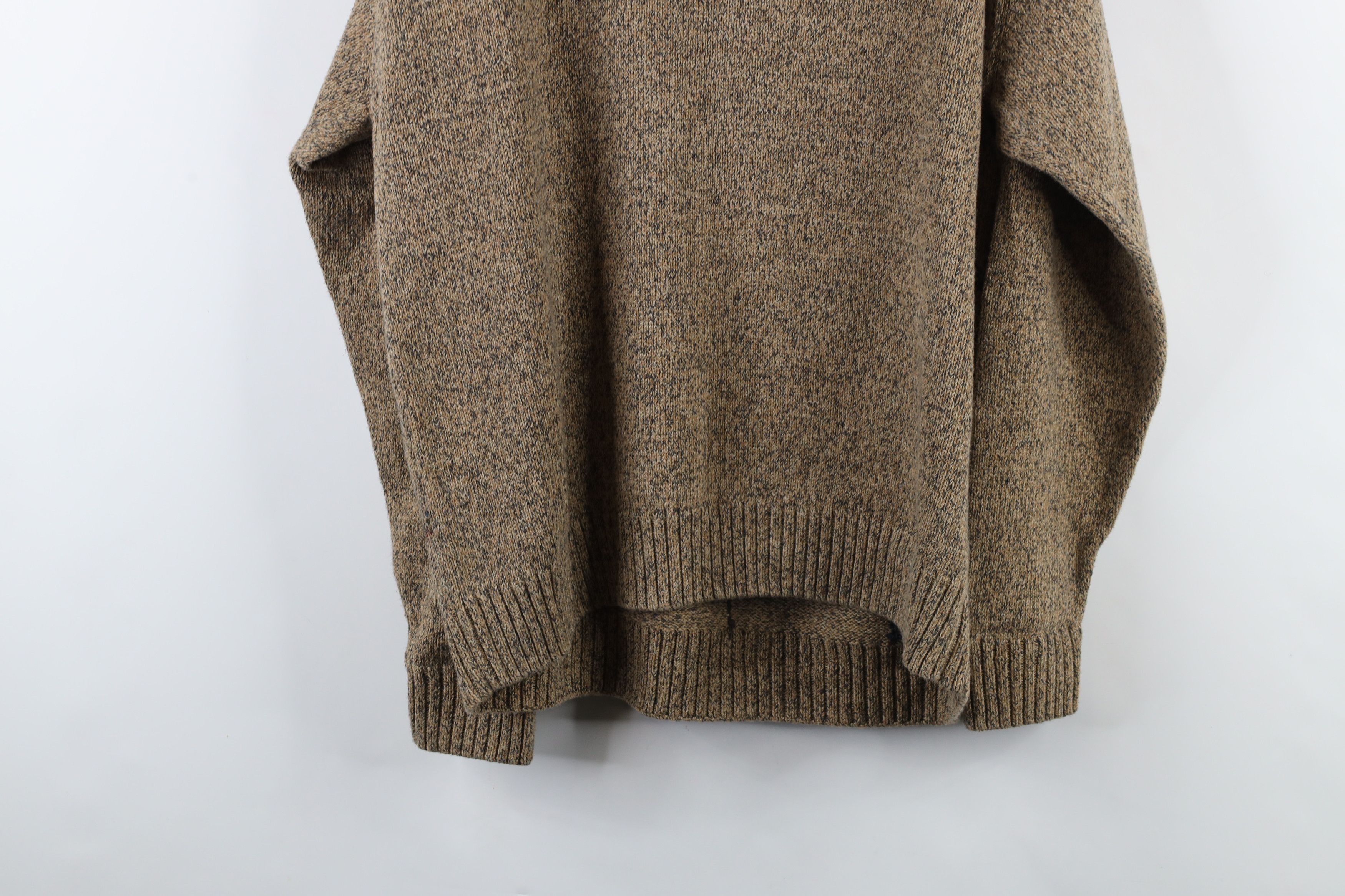 Vintage Vintage 90s Streetwear Knit Crewneck Sweater Earth Tone Size US XL / EU 56 / 4 - 10 Thumbnail