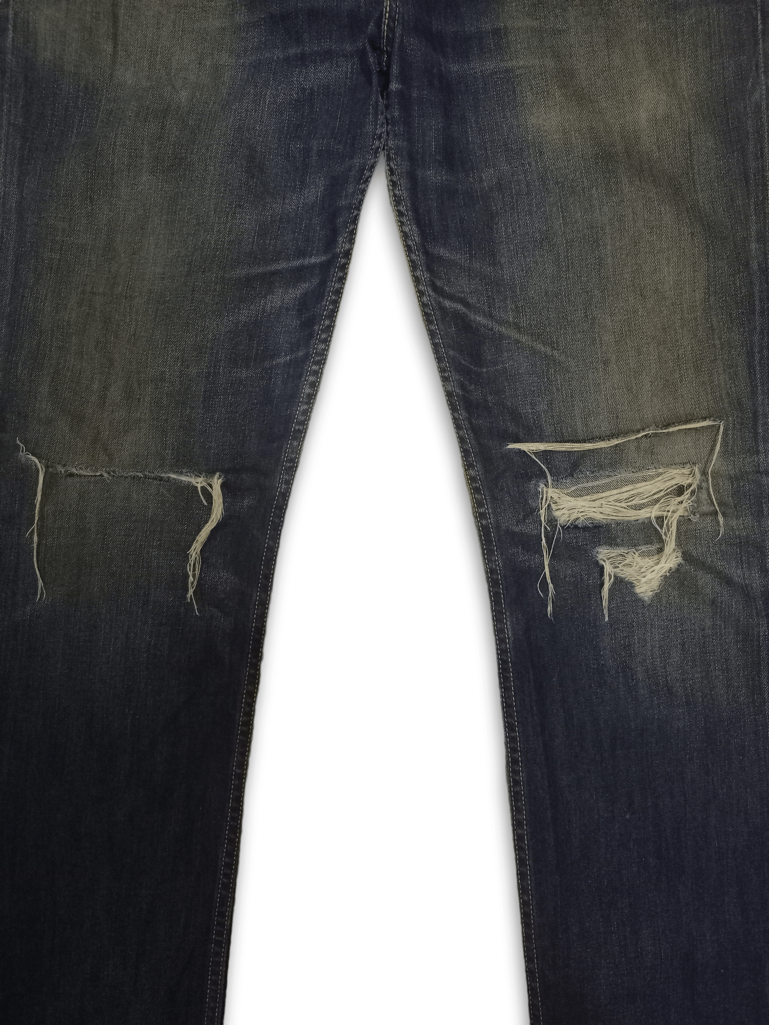 Levi's × Levi's Vintage Clothing Vintage Levis 511 Mud Wash Distressed Jeans Size US 34 / EU 50 - 6 Thumbnail