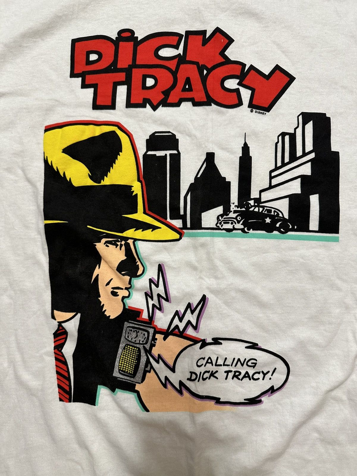 Disney Dick Tracy Village Mews 90s Shirt Size US XL / EU 56 / 4 - 2 Thumbnail
