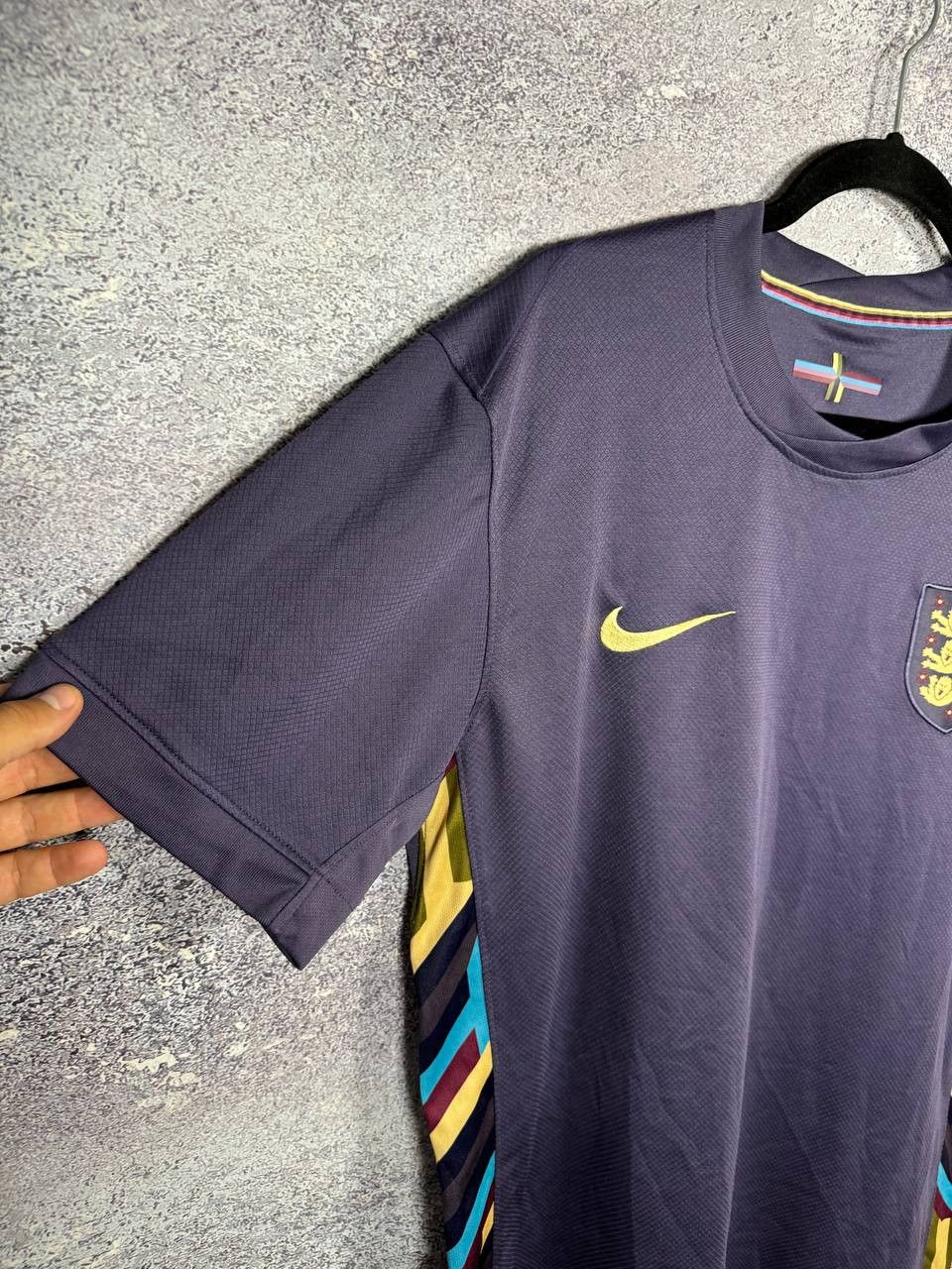 Vintage England National Team 2024 Away Fan Soccer Jersey Large Size US L / EU 52-54 / 3 - 5 Thumbnail