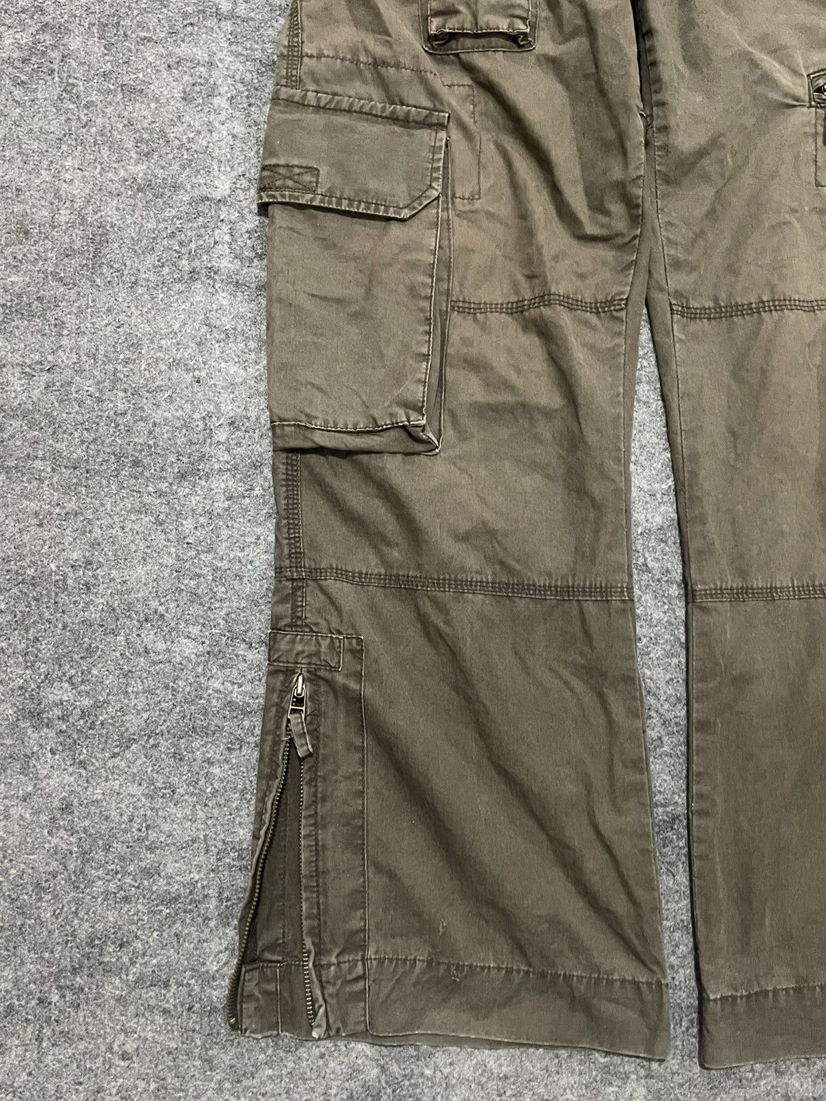If Six Was Nine × Le Grande Bleu (L.G.B.) 2000s - Apocalypse Style Bondage Pants Size US 30 / EU 46 - 2 Thumbnail
