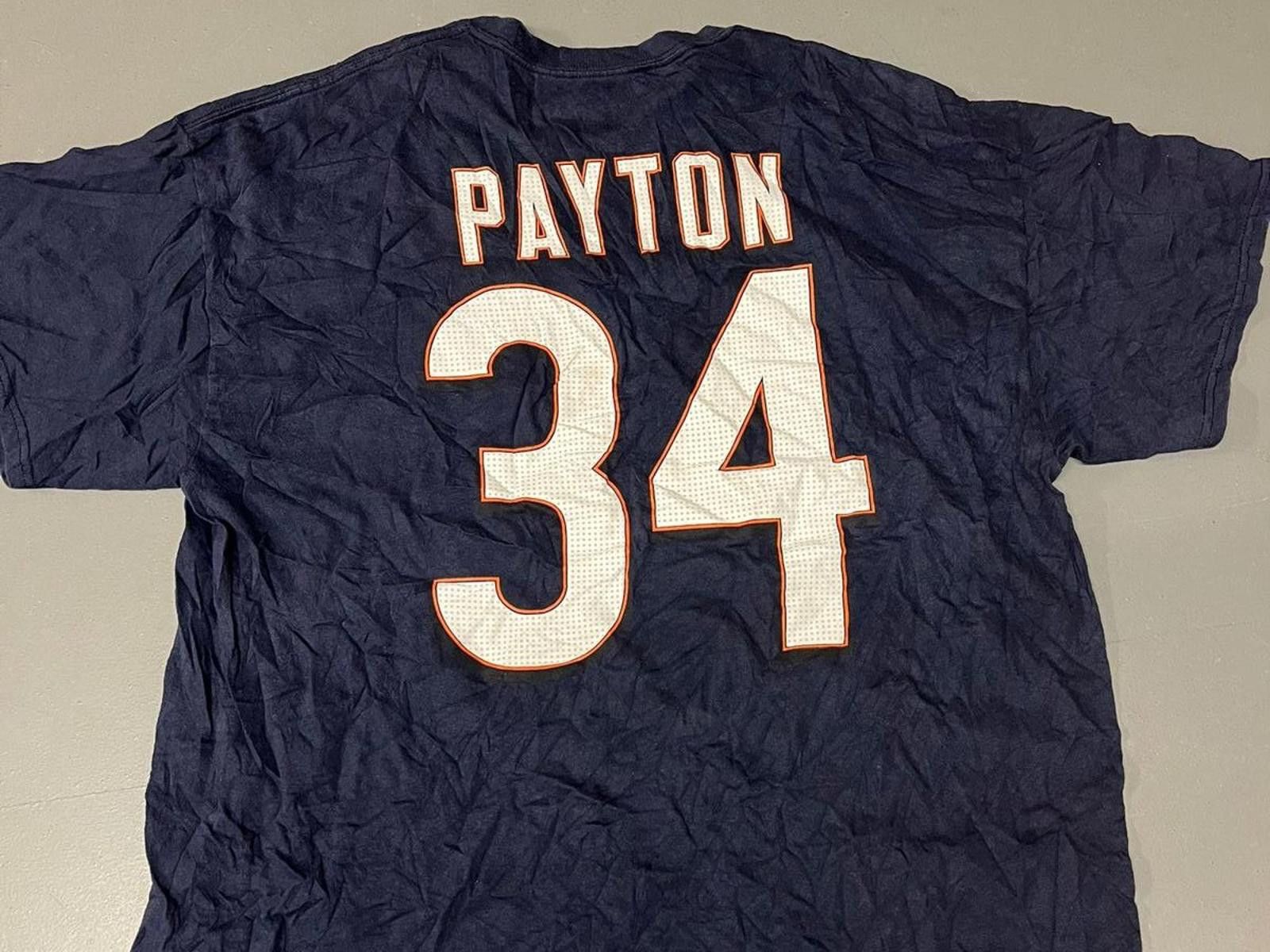 Majestic Chicago Bears Walter Payton 34 T-Shirt - Majestic - NFL Size US XL / EU 56 / 4 - 3 Thumbnail