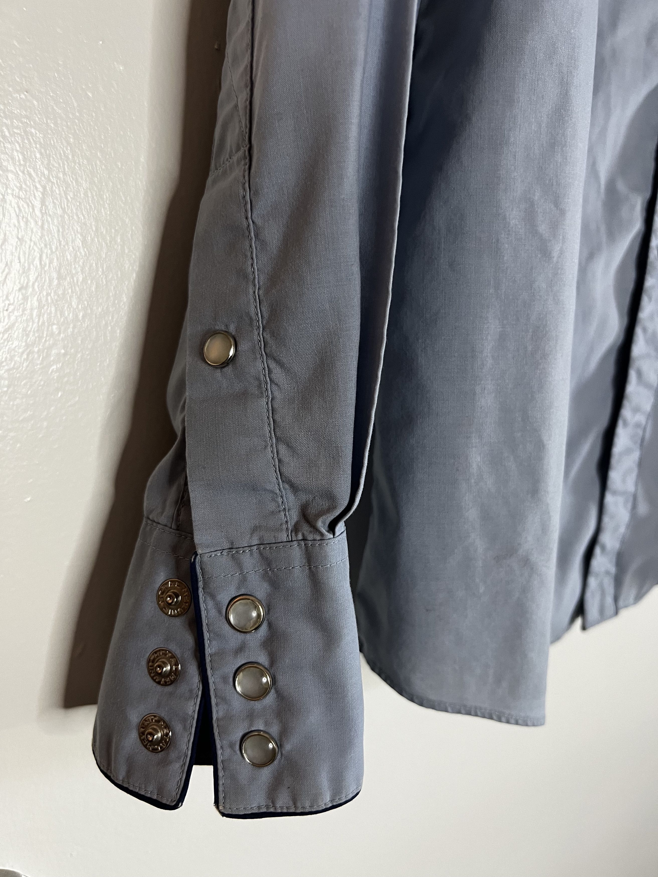 Other × Vintage Vintage Western Native American Pattern Pearl Snap Button Up Size US XL / EU 56 / 4 - 6 Thumbnail
