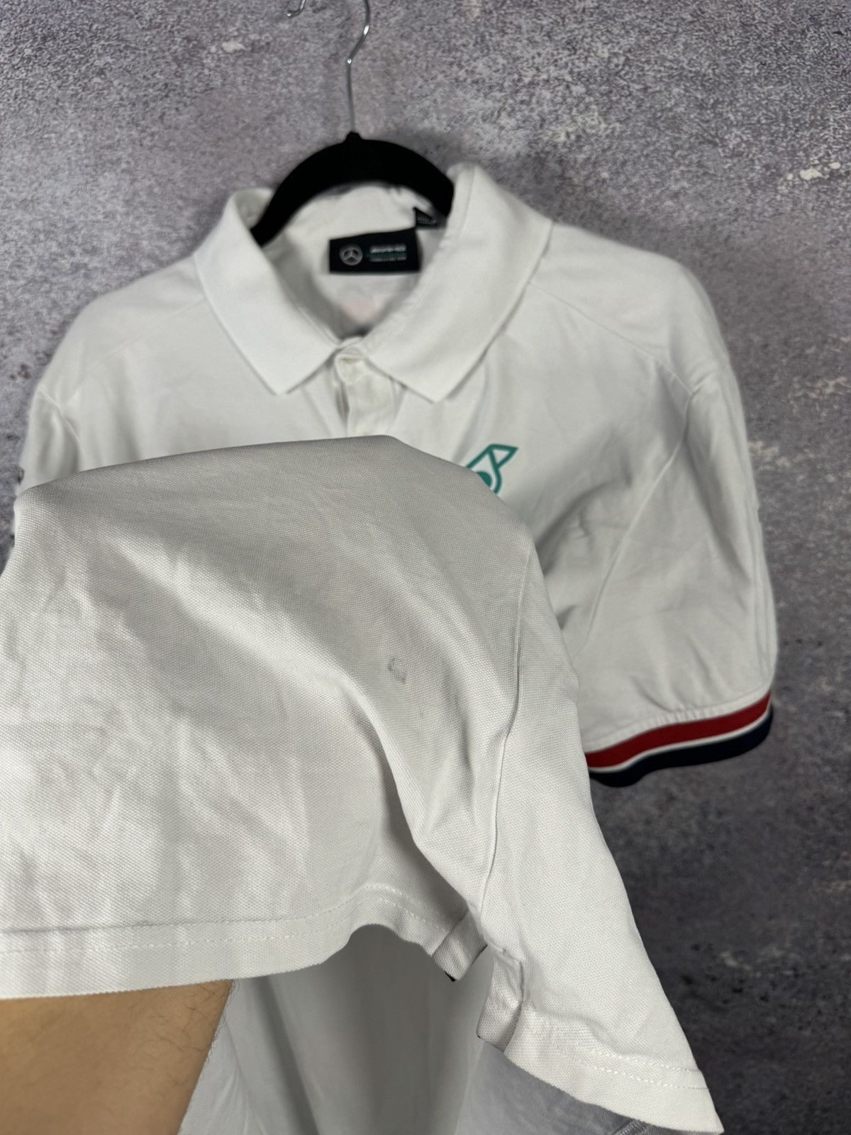 Formula 1 × Mercedes-Benz × Vintage Petronas Mercedes-Benz AMG F-1 Polos Formula 1 Team 2XL sz Size US XXL / EU 58 / 5 - 10 Thumbnail