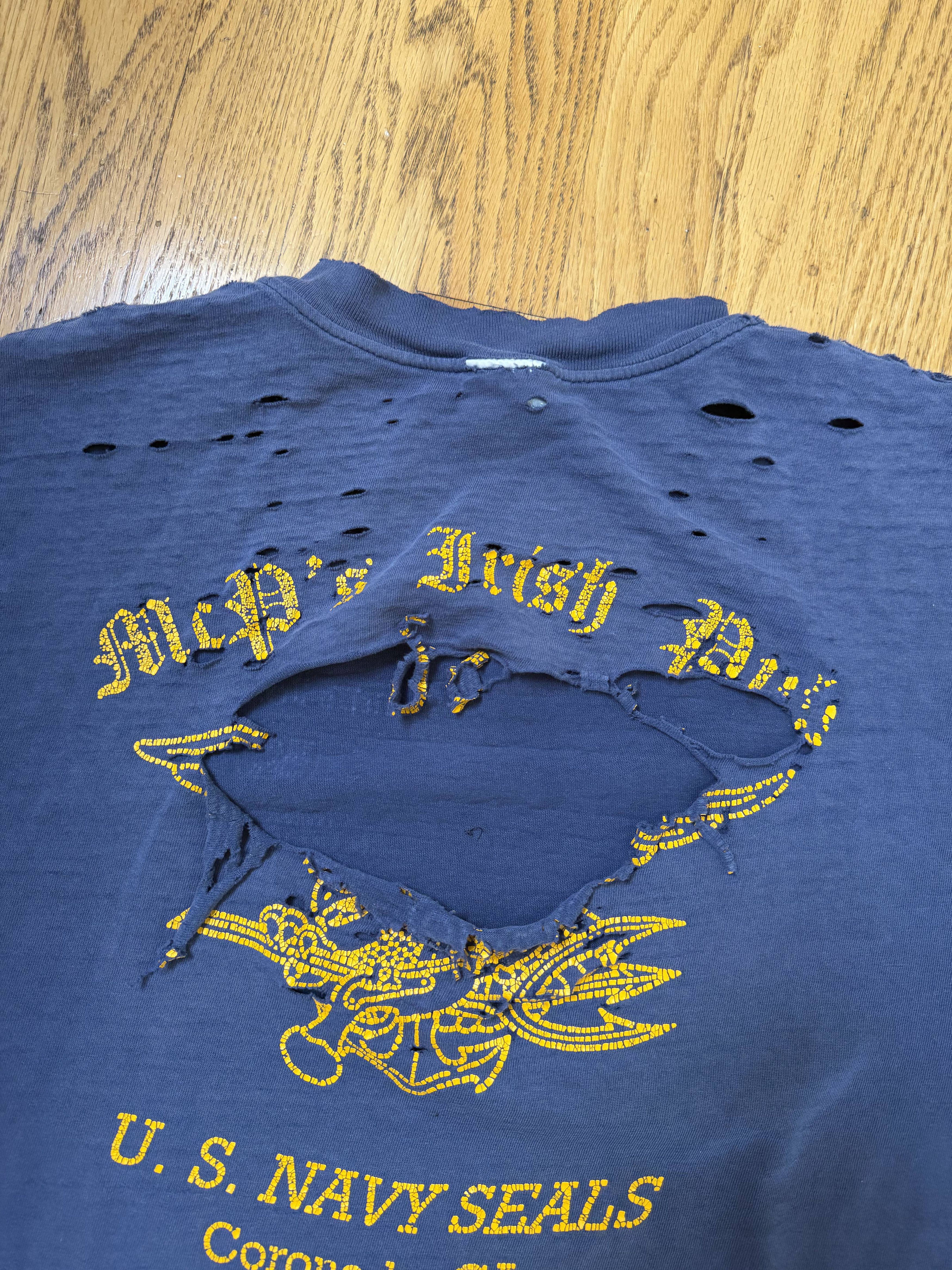 Vintage Thrashed McP's Irish Pub Vintage Tee Size US M / EU 48-50 / 2 - 3 Thumbnail
