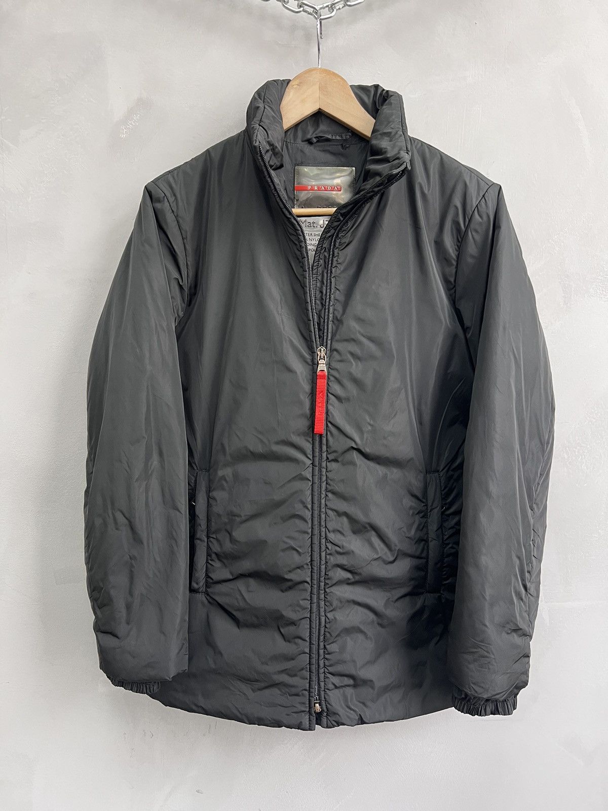 Prada Prada Jacket RED TAB Nylon Sports SKI Windbreaker Size XS / US 0-2 / IT 36-38 - 1 Thumbnail