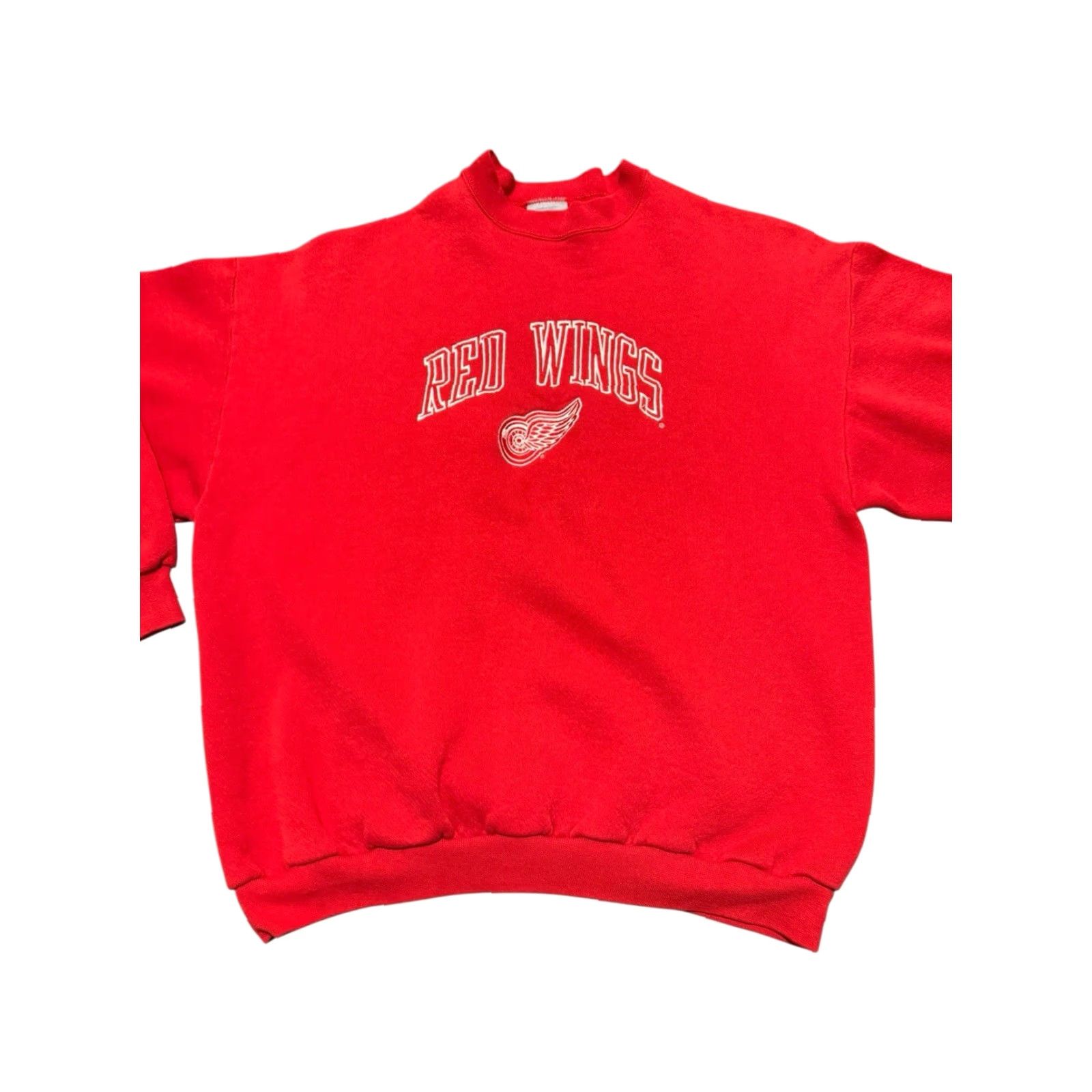 Logo 7 VINTAGE Detroit Red Wings Logo 7 Sweatshirt Men’s Size XL Red NHL Hockey Shirt Pullover Crew Neck Long Sleeve Fleece Graphic Print Size US XL / EU 56 / 4 - 2 Thumbnail