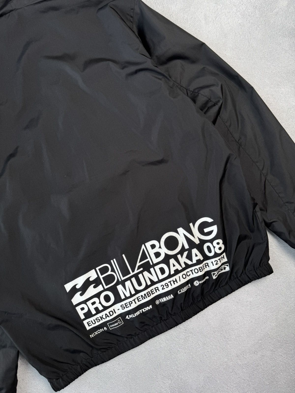 Billabong Billabong Big Logo Hooded Nylon Windbreaker Jacket Size US S / EU 44-46 / 1 - 3 Thumbnail