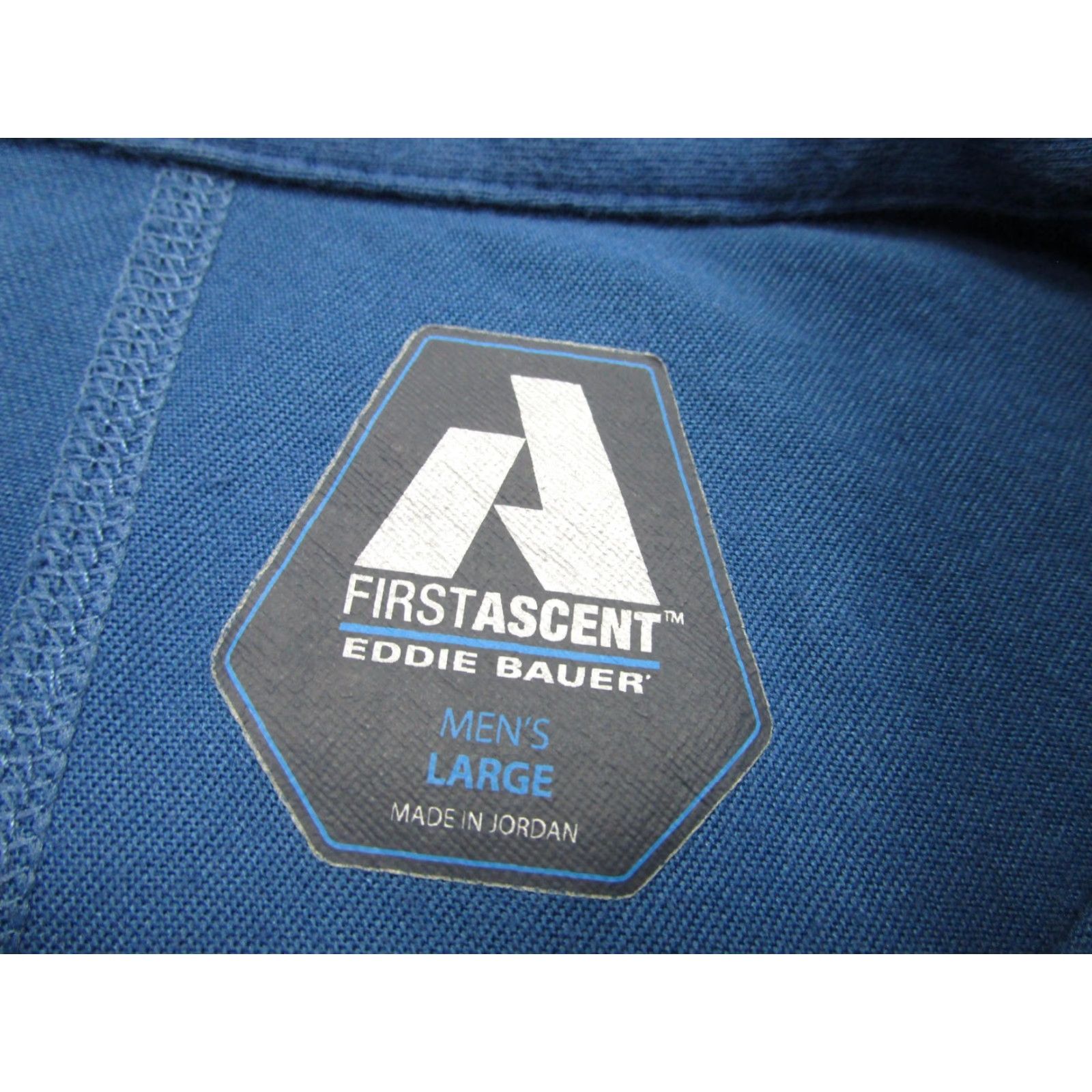 Eddie Bauer Eddie Bauer First Ascent Polo Shirt Mens L Blue Performance Pocket Casual Shirt Size US L / EU 52-54 / 3 - 5 Thumbnail