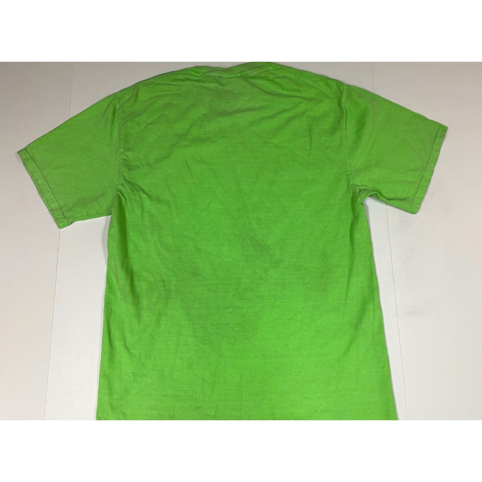 Port & Company Port & Company Surf Board Mens T-Shirt Medium Green Cotton Spandex Crew Neck Short Sleeve Logo Regular Vintage No Size US M / EU 48-50 / 2 - 6 Thumbnail