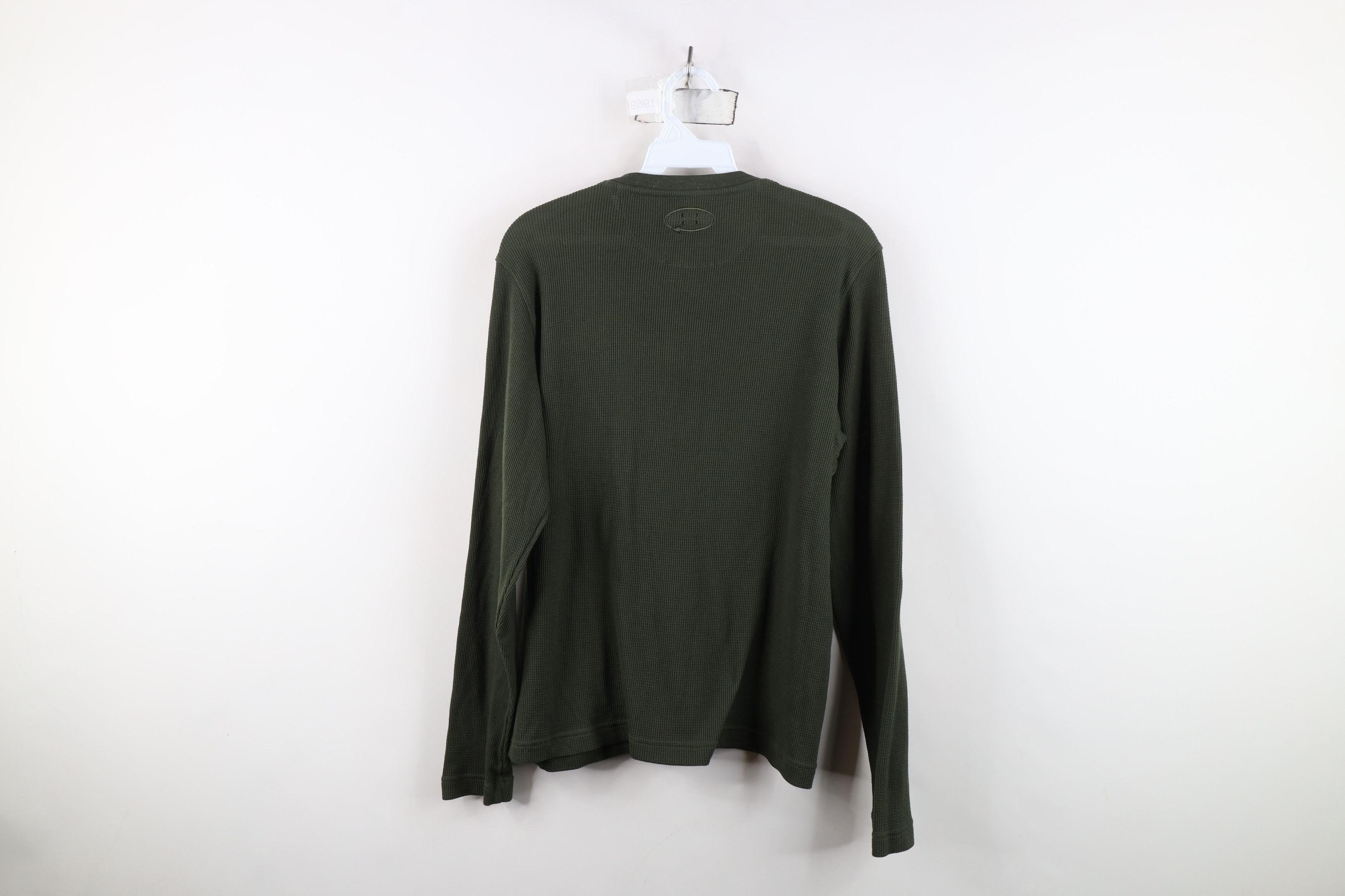 Under Armour Under Armour Thermal Waffle Knit Long Sleeve Henley T-Shirt Size US M / EU 48-50 / 2 - 10 Thumbnail