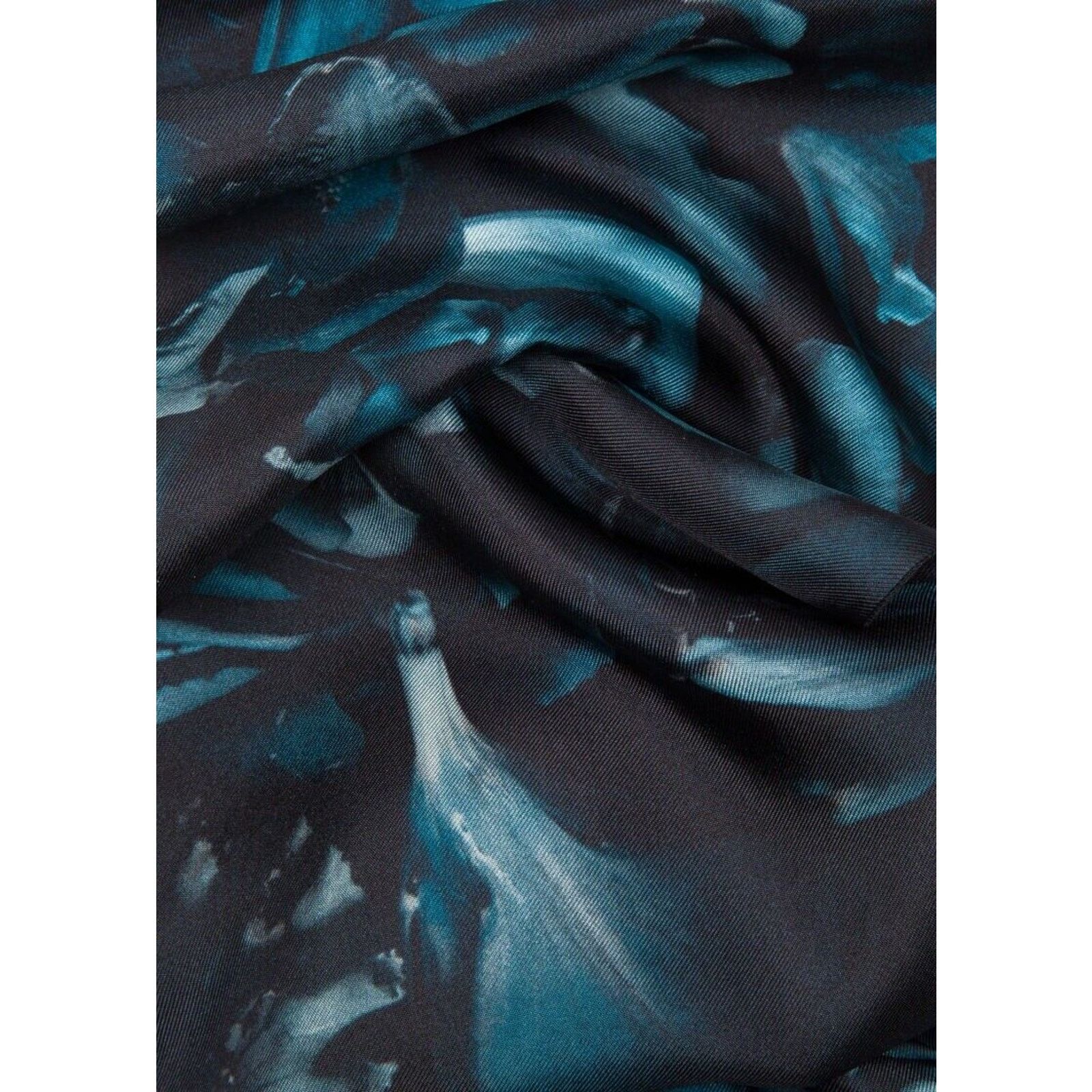 Paul Smith NWT Paul Smith $195 floral silk/wool scarf, made in Italy. Size ONE SIZE - 3 Thumbnail