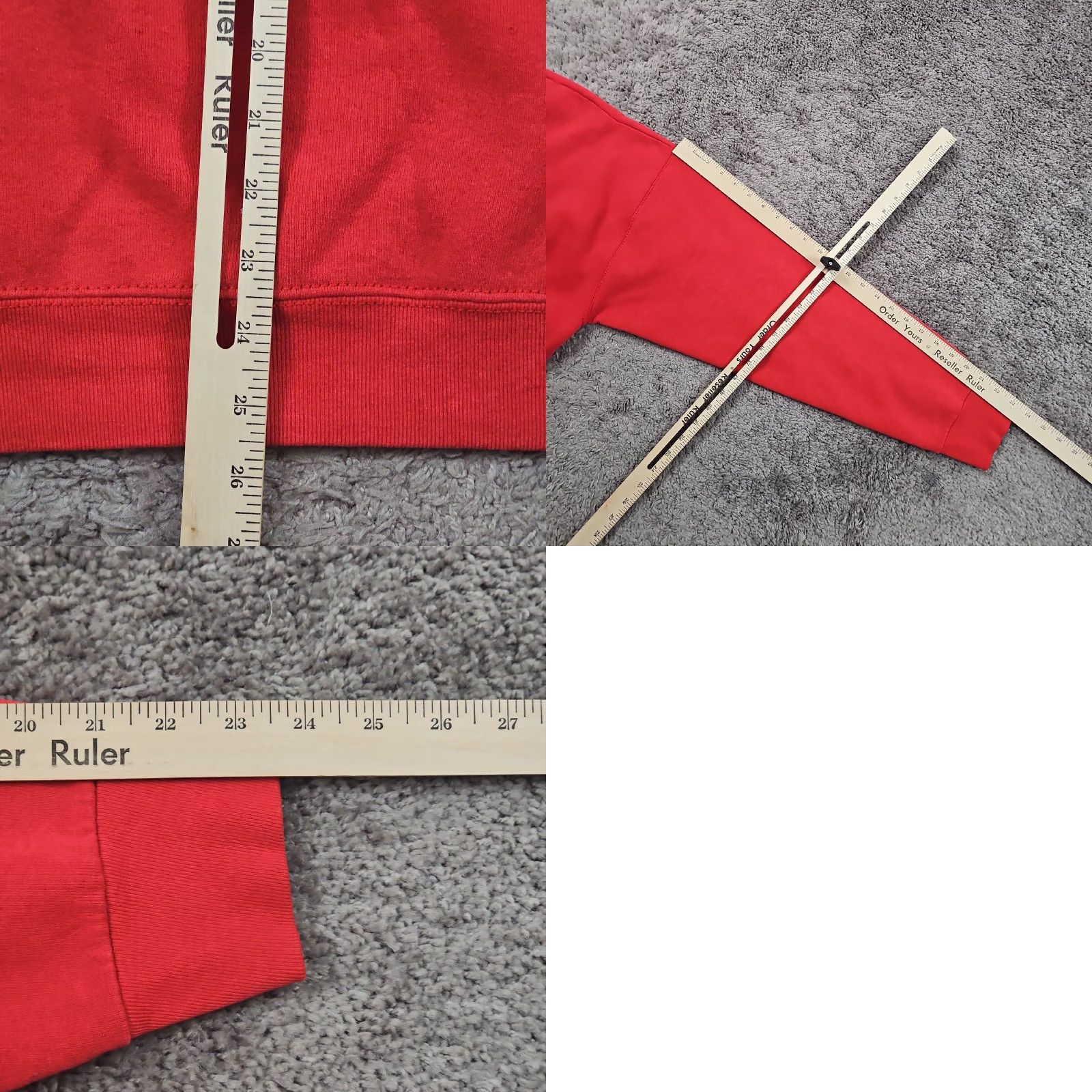 Fruit Of The Loom VINTAGE Fruit of the Loom Sweatshirt Adult XXL Red Crew Neck Pullover Fleece USA Mens 90s Shirt Size US XXL / EU 58 / 5 - 8 Thumbnail