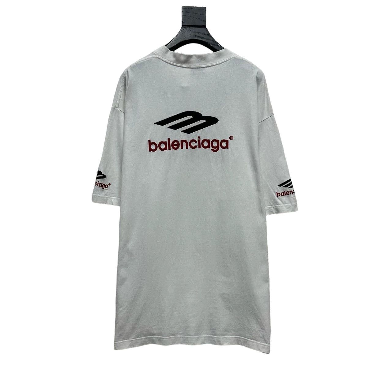 Balenciaga Balenciaga 3B Embroidered Logo T-Shirt Size M Size US M / EU 48-50 / 2 - 1 Thumbnail