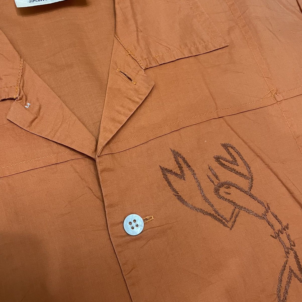 Hai Sporting Gear Hai Sporting Gear Issey Miyake Chain Stitch Shirt Size US M / EU 48-50 / 2 - 3 Thumbnail