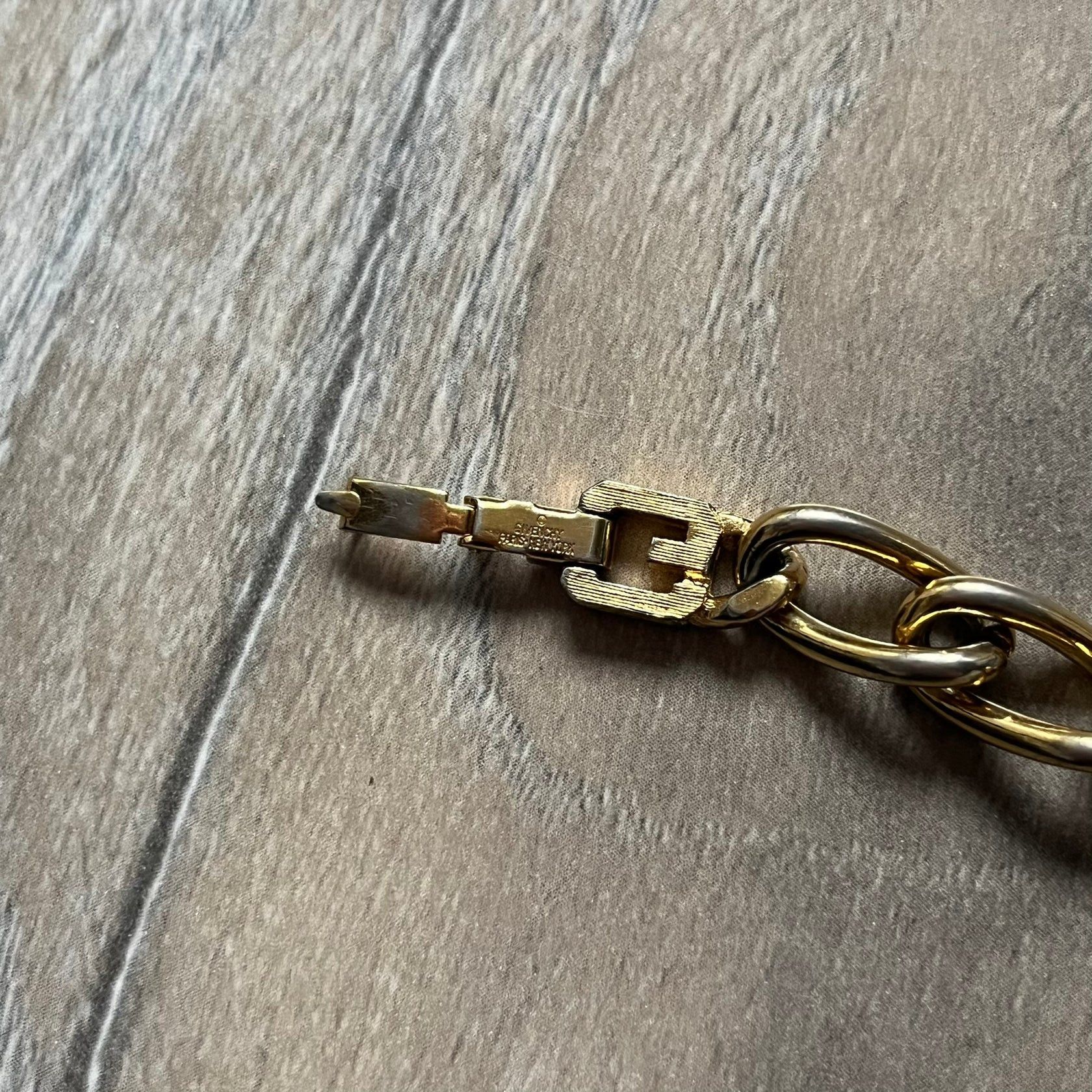 Givenchy Givenchy Gold-Tone Crystal Pavé Link Bracelet Size ONE SIZE - 5 Thumbnail