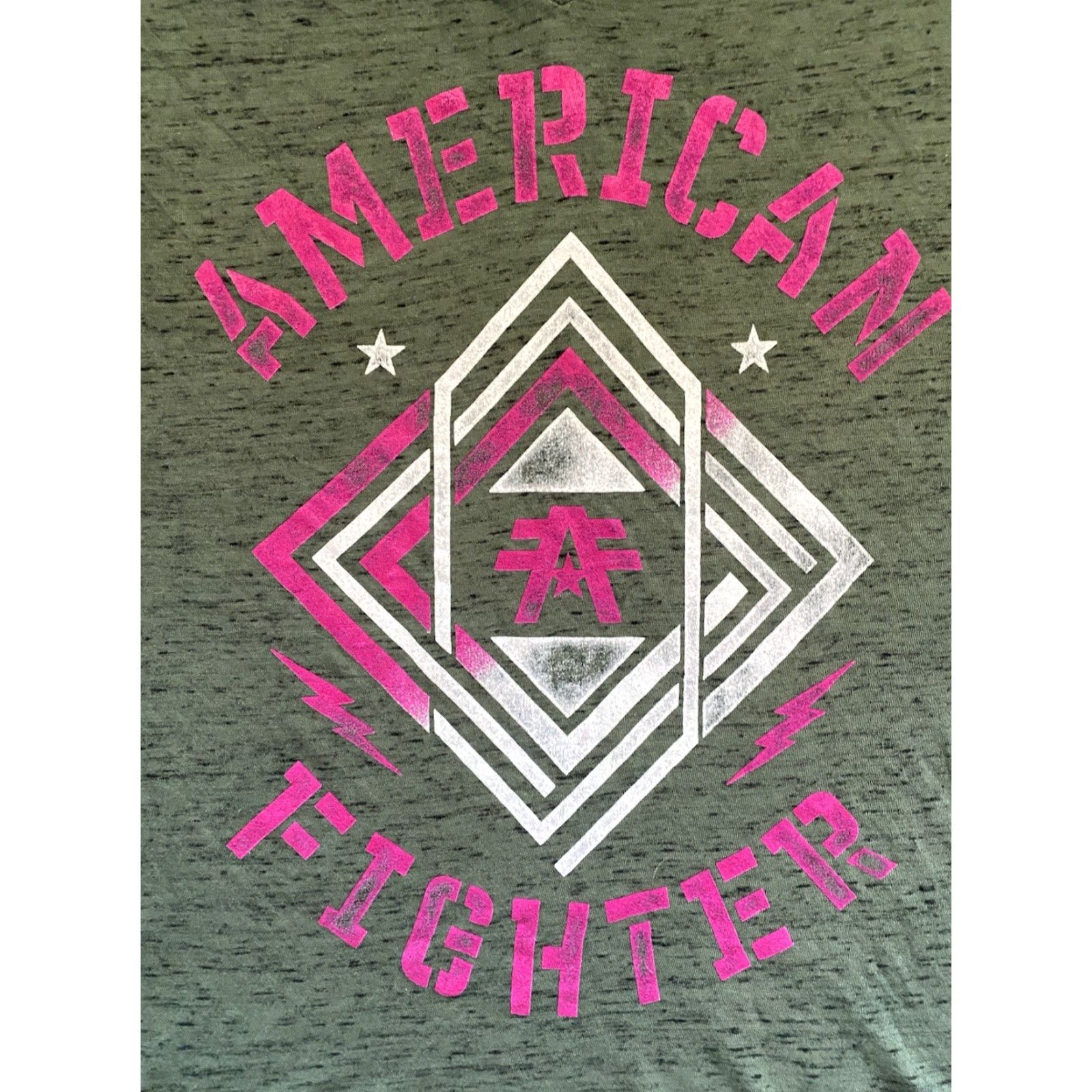 Vintage NWT Buckle American Fighter Shirt Women’s Green XL Size XL / US 12-14 / IT 48-50 - 7 Thumbnail
