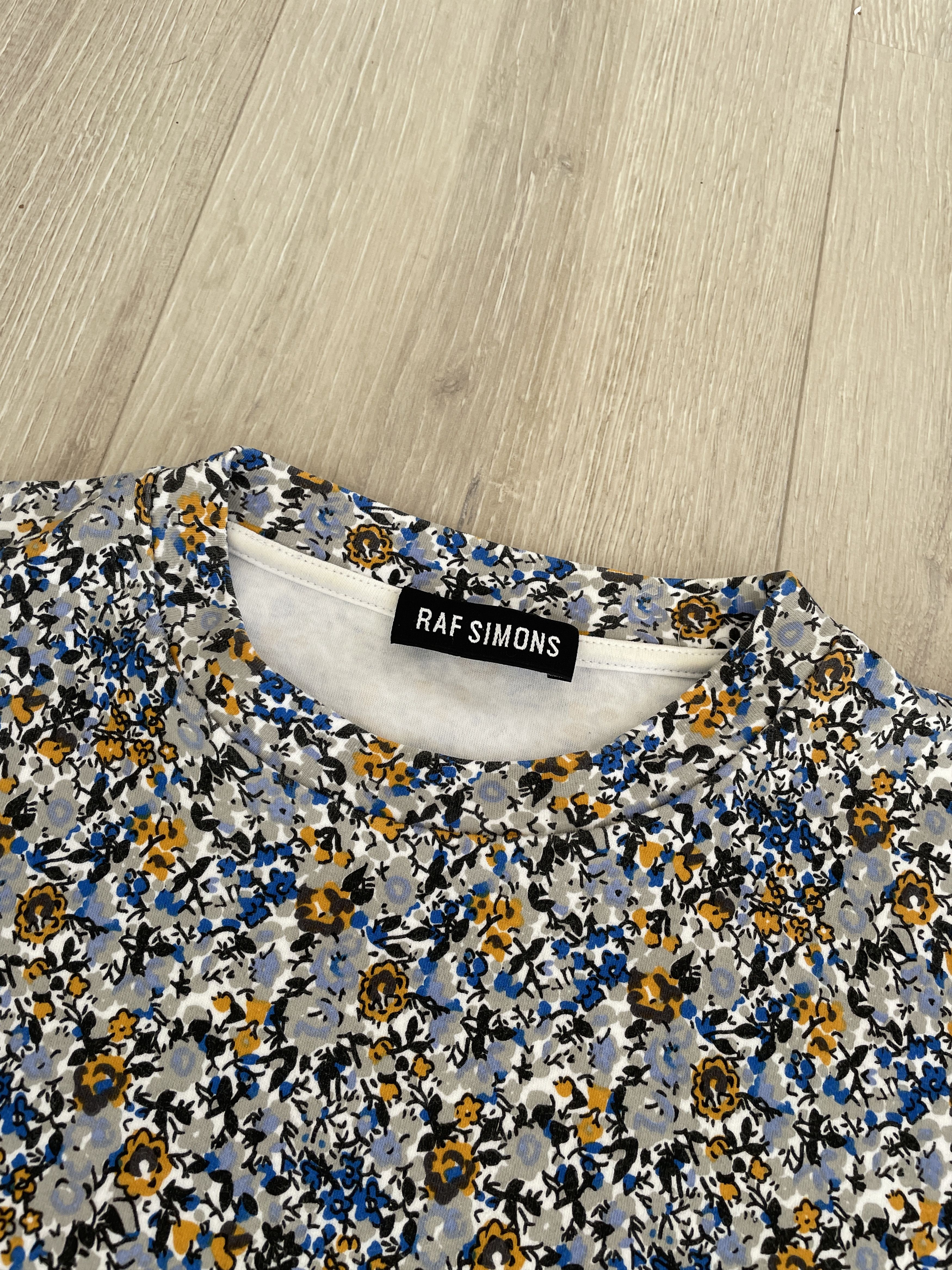 Raf Simons Raf Simons SS14 floral print t-shirt Size US S / EU 44-46 / 1 - 3 Thumbnail