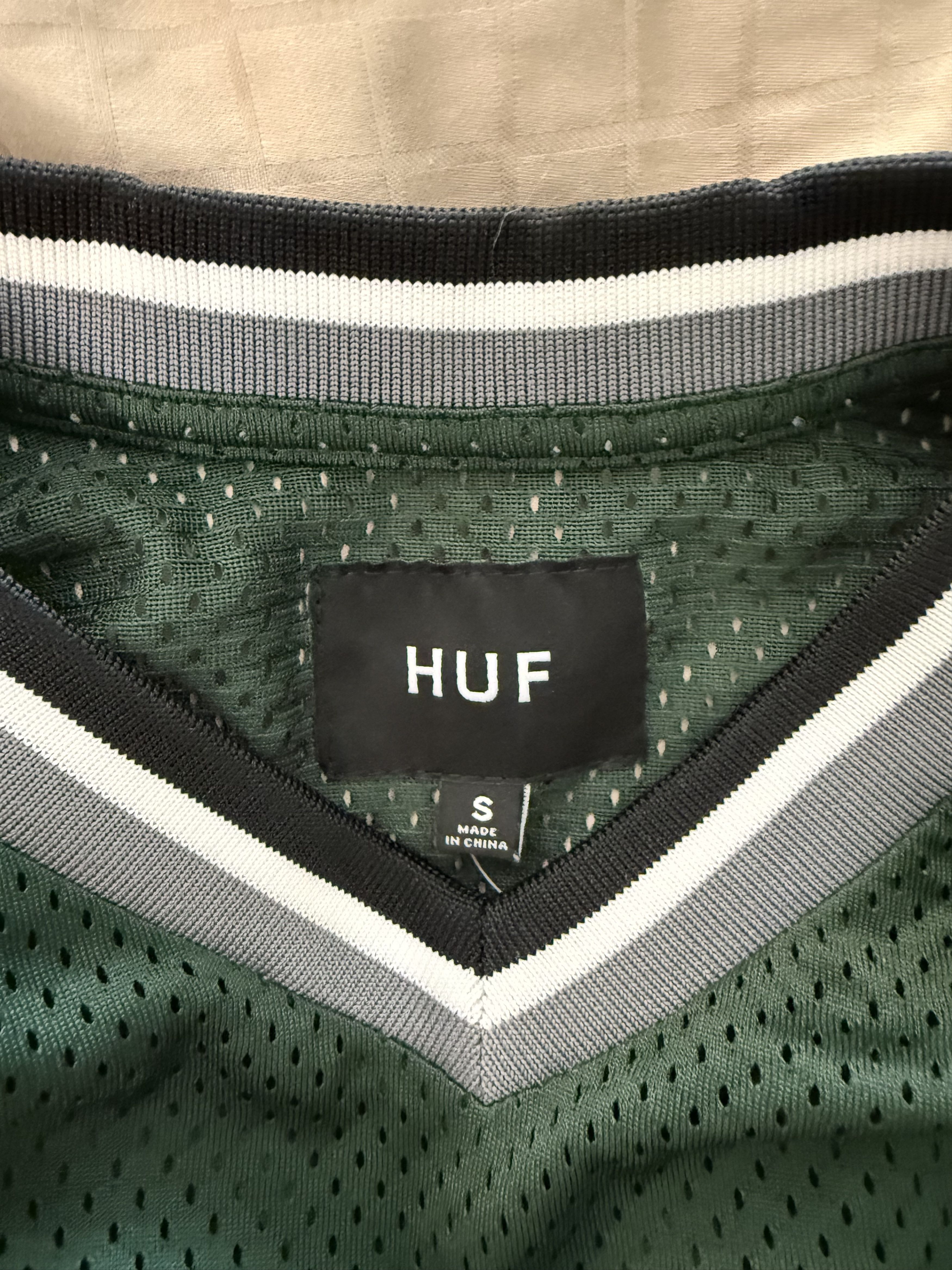 Huf Huf green jersey Size US S / EU 44-46 / 1 - 2 Thumbnail