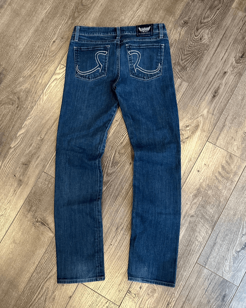 Rock & Republic × Vintage Vintage Y2K Rock & Republic Straight Leg Women's Jeans 28x31 Size 28" / US 6 / IT 42 - 1 Thumbnail