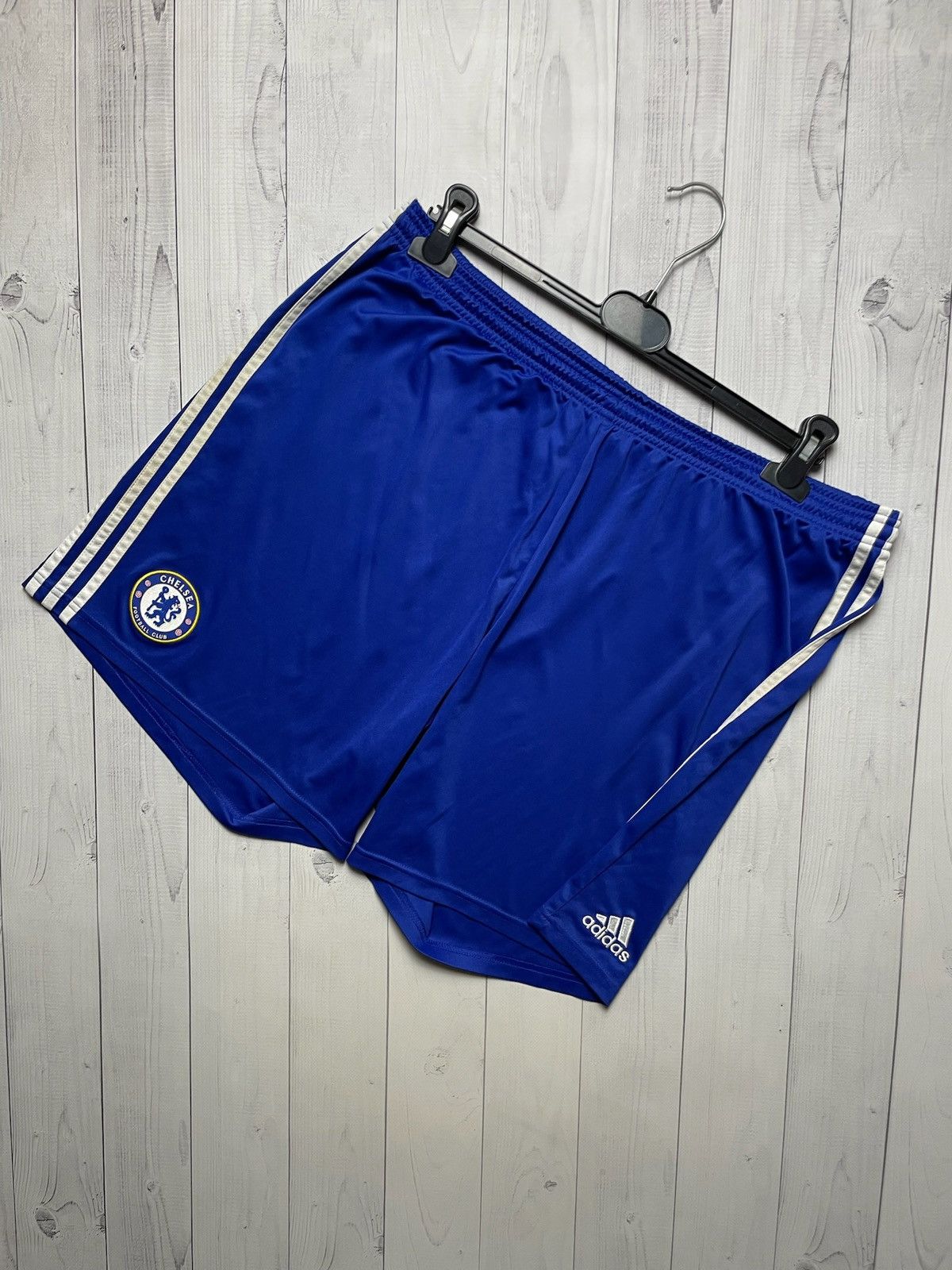 Adidas × Chelsea Soccer × Vintage Vintage adidas Chelsea soccer shorts size XXL Size US 38 / EU 54 - 1 Thumbnail