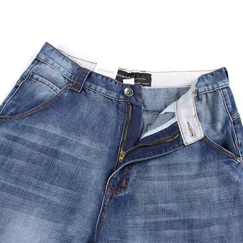 Jean Multi-pocket Wide Loose Jeans Size US 30 / EU 46 - 4 Thumbnail