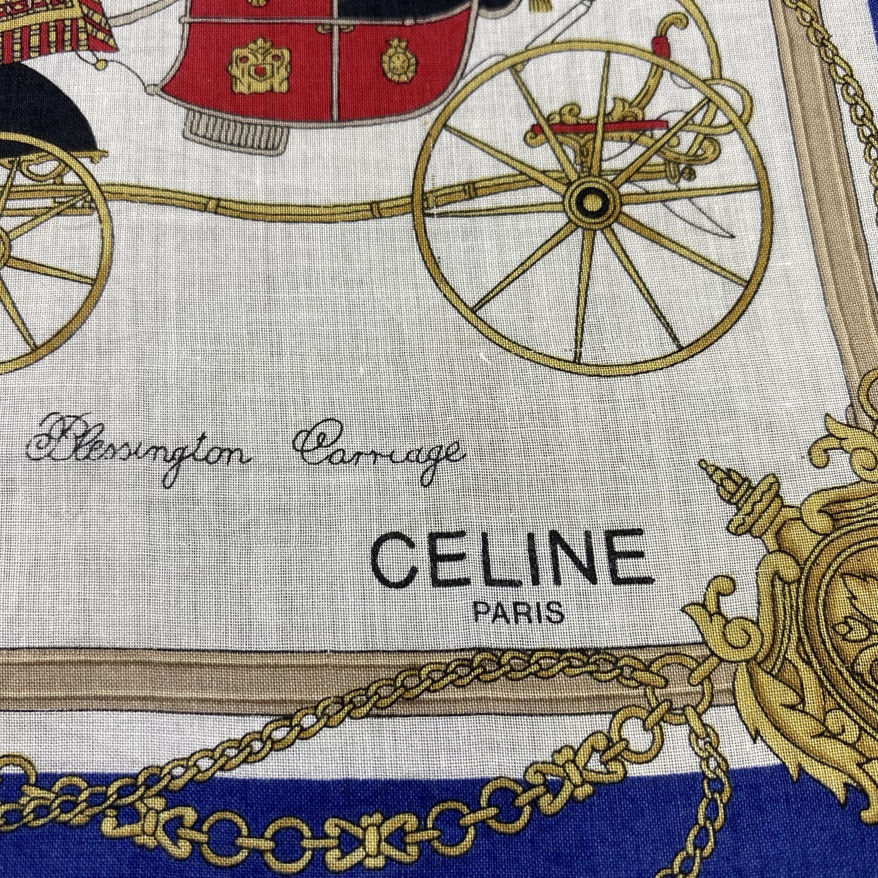 Celine Celine Handkerchief / Bandana / Neckerchief /Headscarf-B1015 Size ONE SIZE - 5 Thumbnail