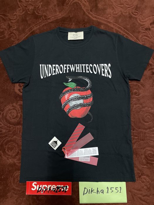 Under off white store covers t shirt