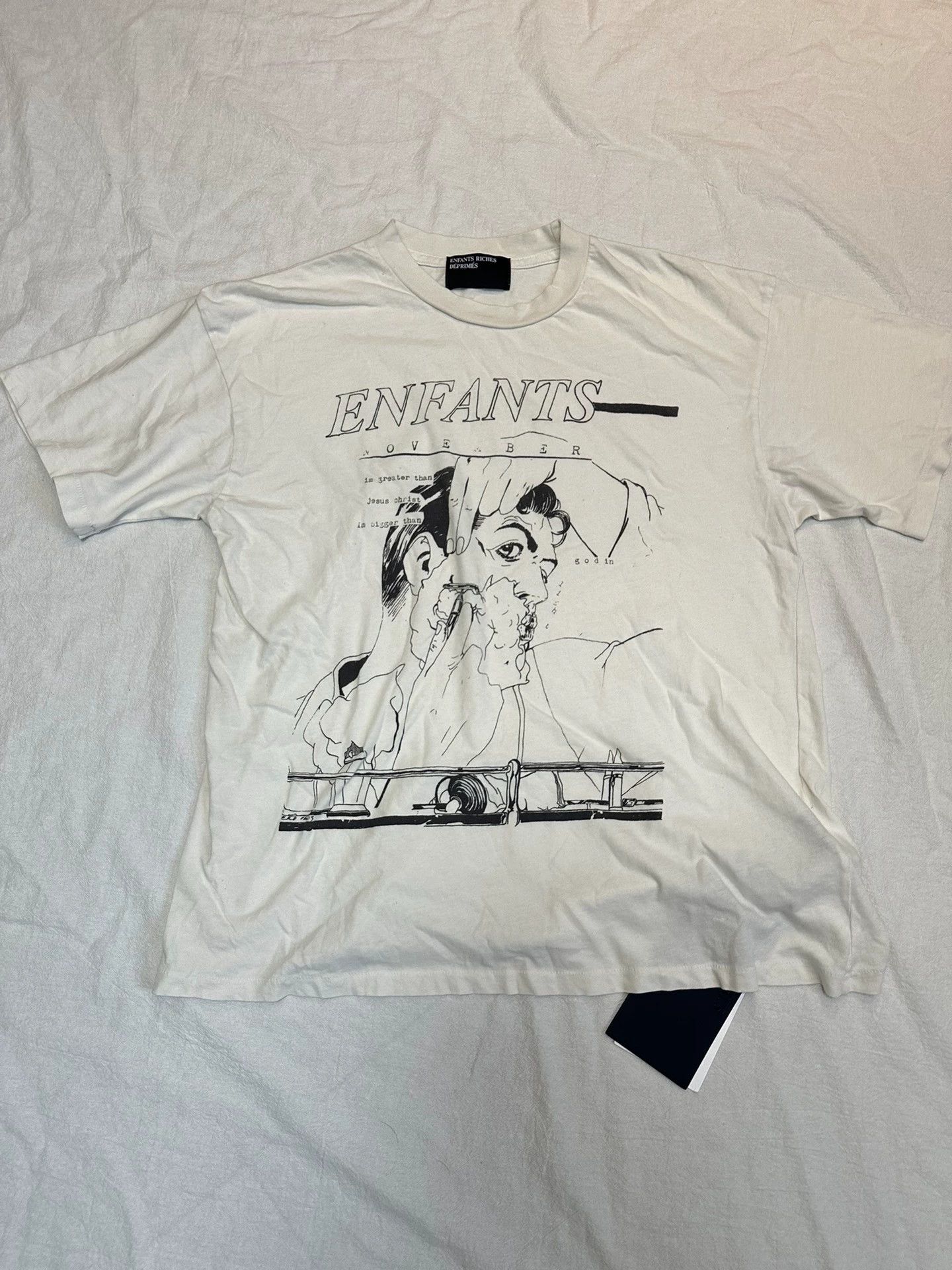 Enfants Riches Deprimes Enfants Riches Deprimes Shaving printed short sleeves Size US S / EU 44-46 / 1 - 1 Thumbnail